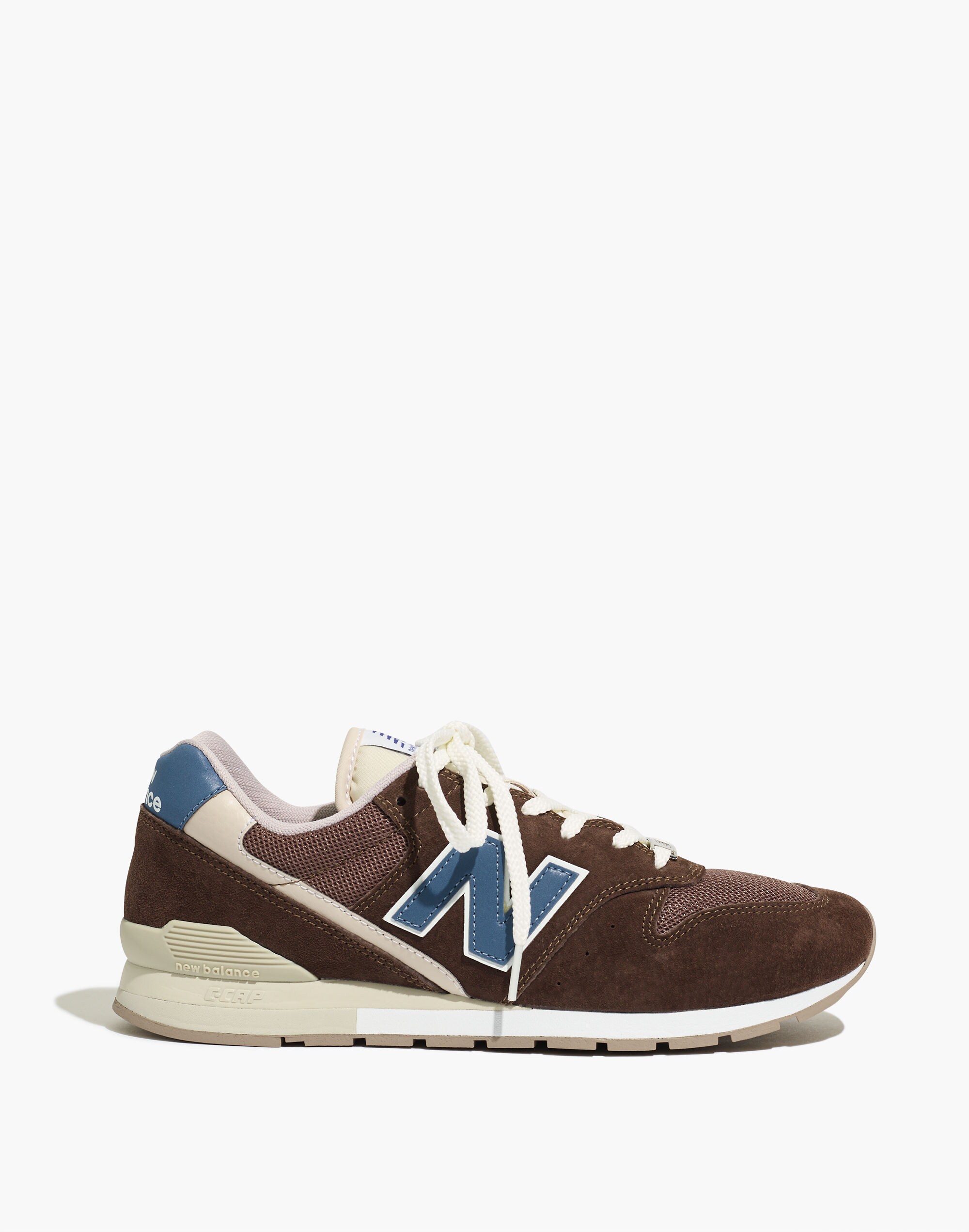 New Balance&reg; Suede 996 Sneakers in Black Coffee and Deep Porcelain Blue