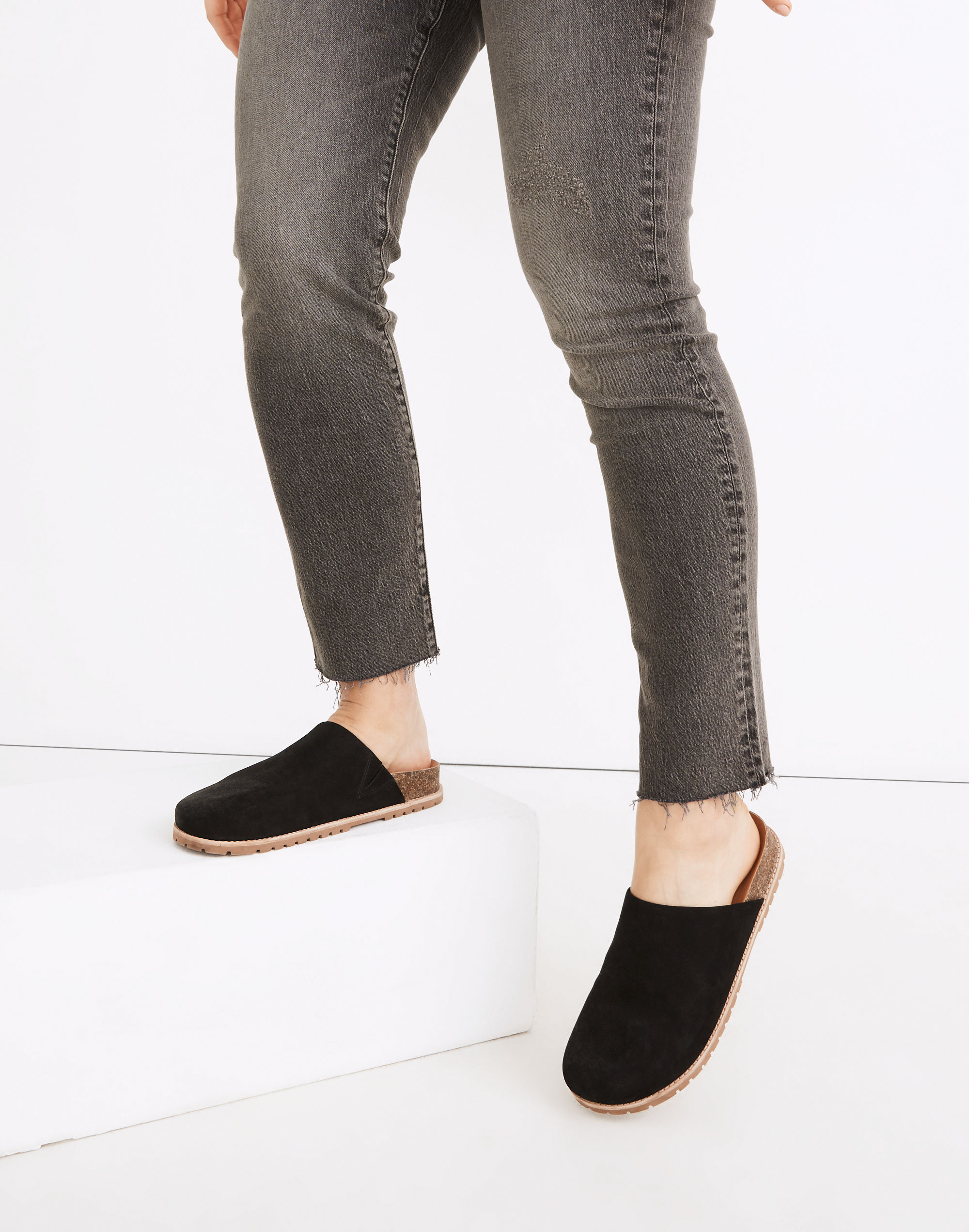 The Layne Clog Mule in Nubuck