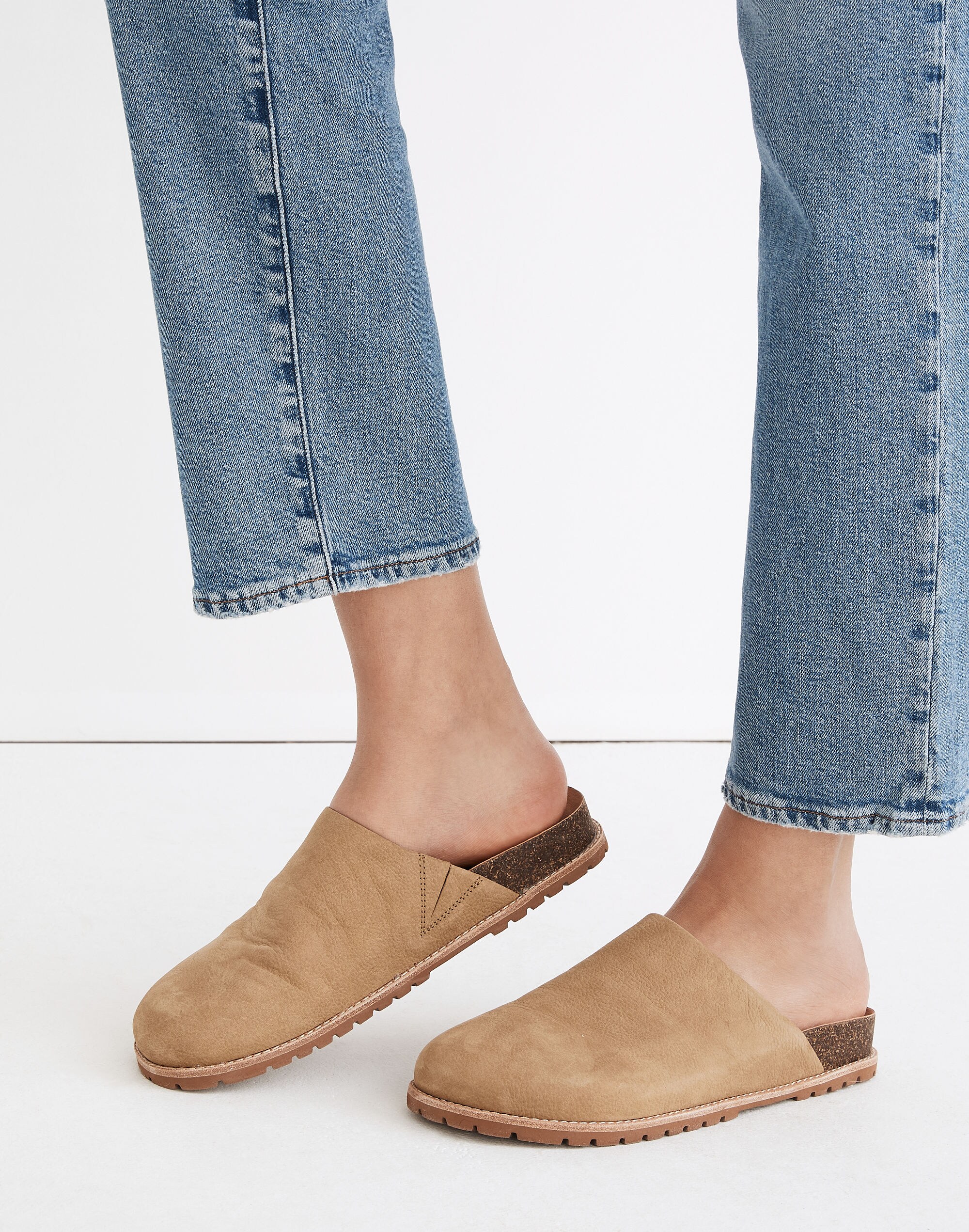 The Layne Clog Mule in Nubuck
