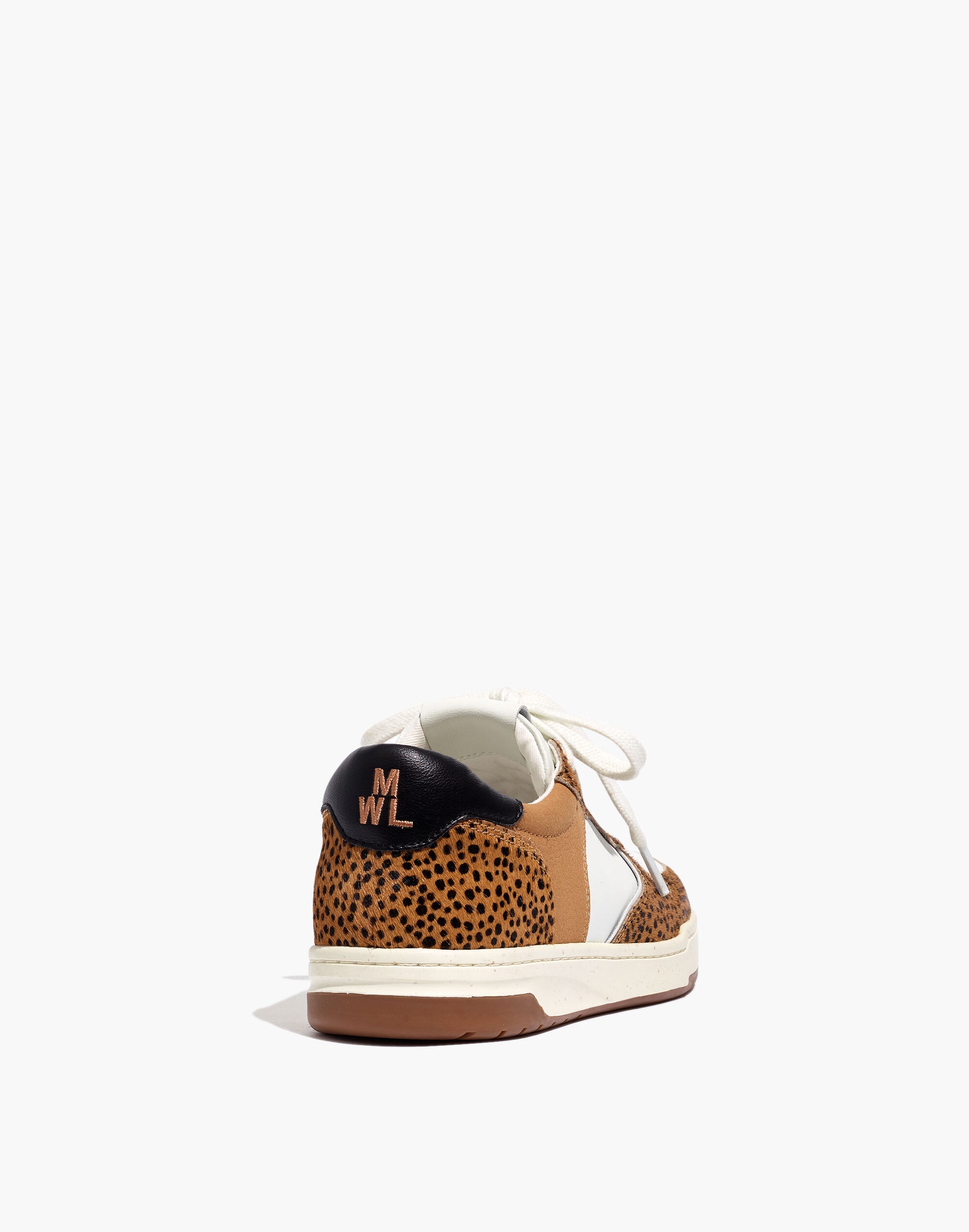 Court Sneakers in Spotted Calf Hair