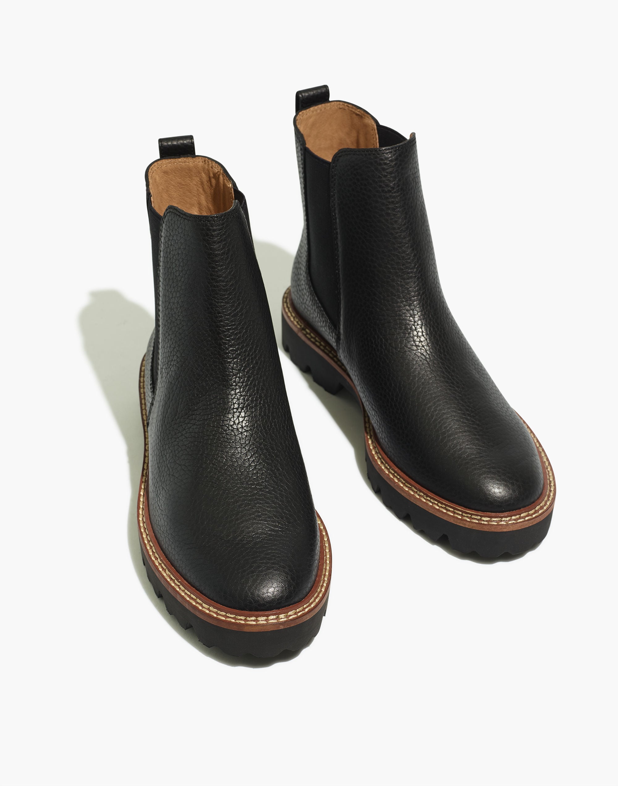 The Citywalk Lugsole Chelsea Boot in Leather