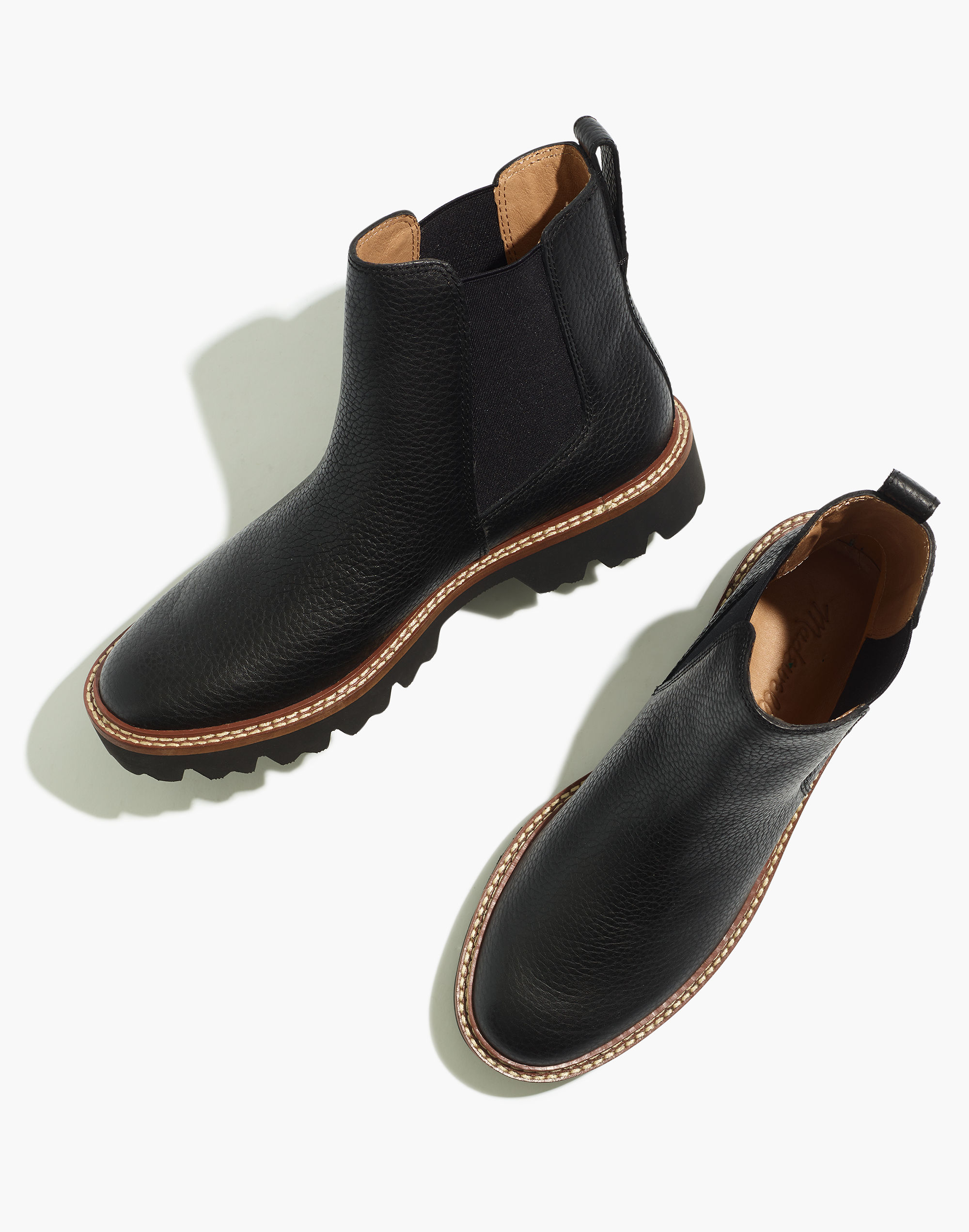 The Citywalk Lugsole Chelsea Boot in Leather
