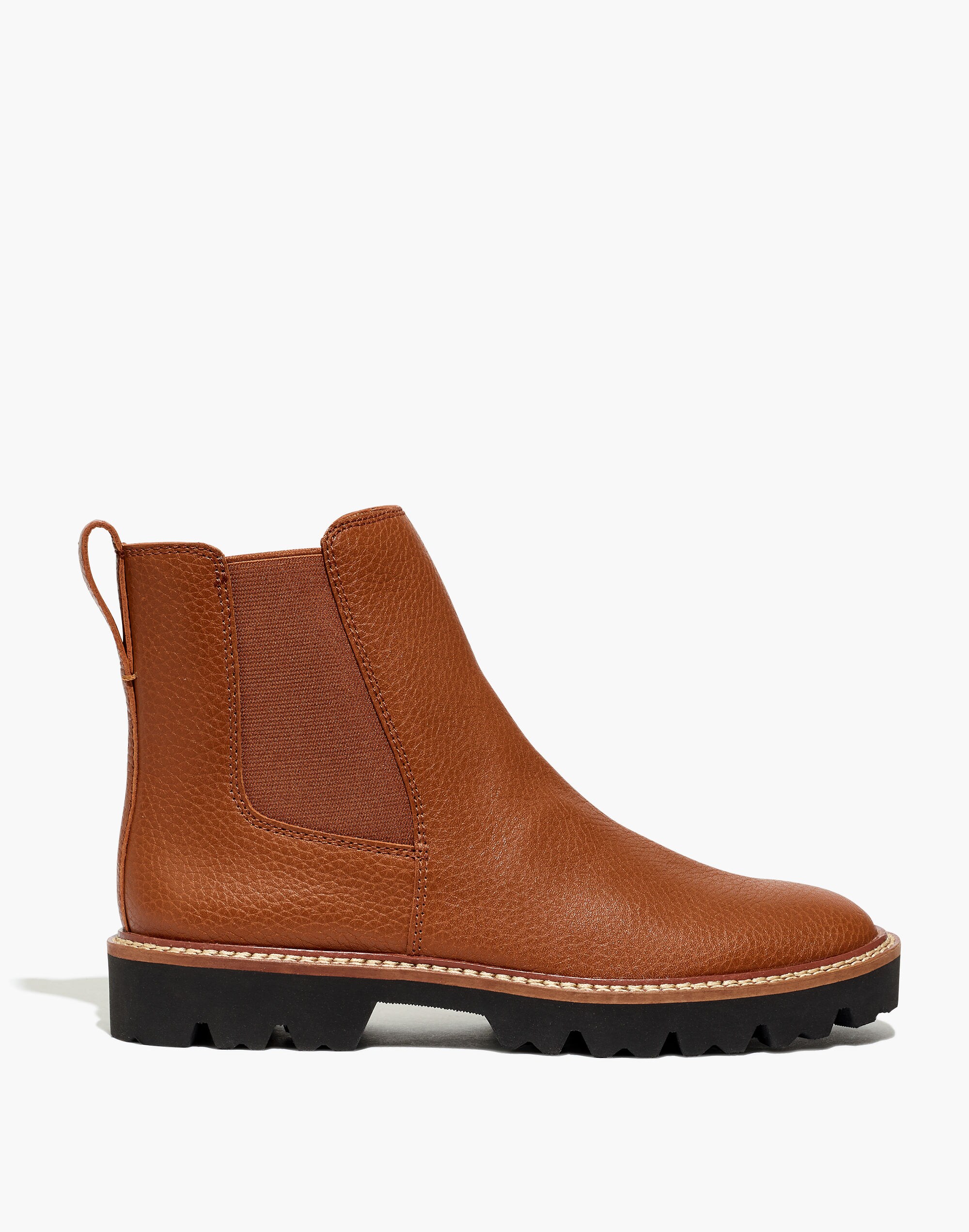 The Citywalk Lugsole Chelsea Boot in Leather