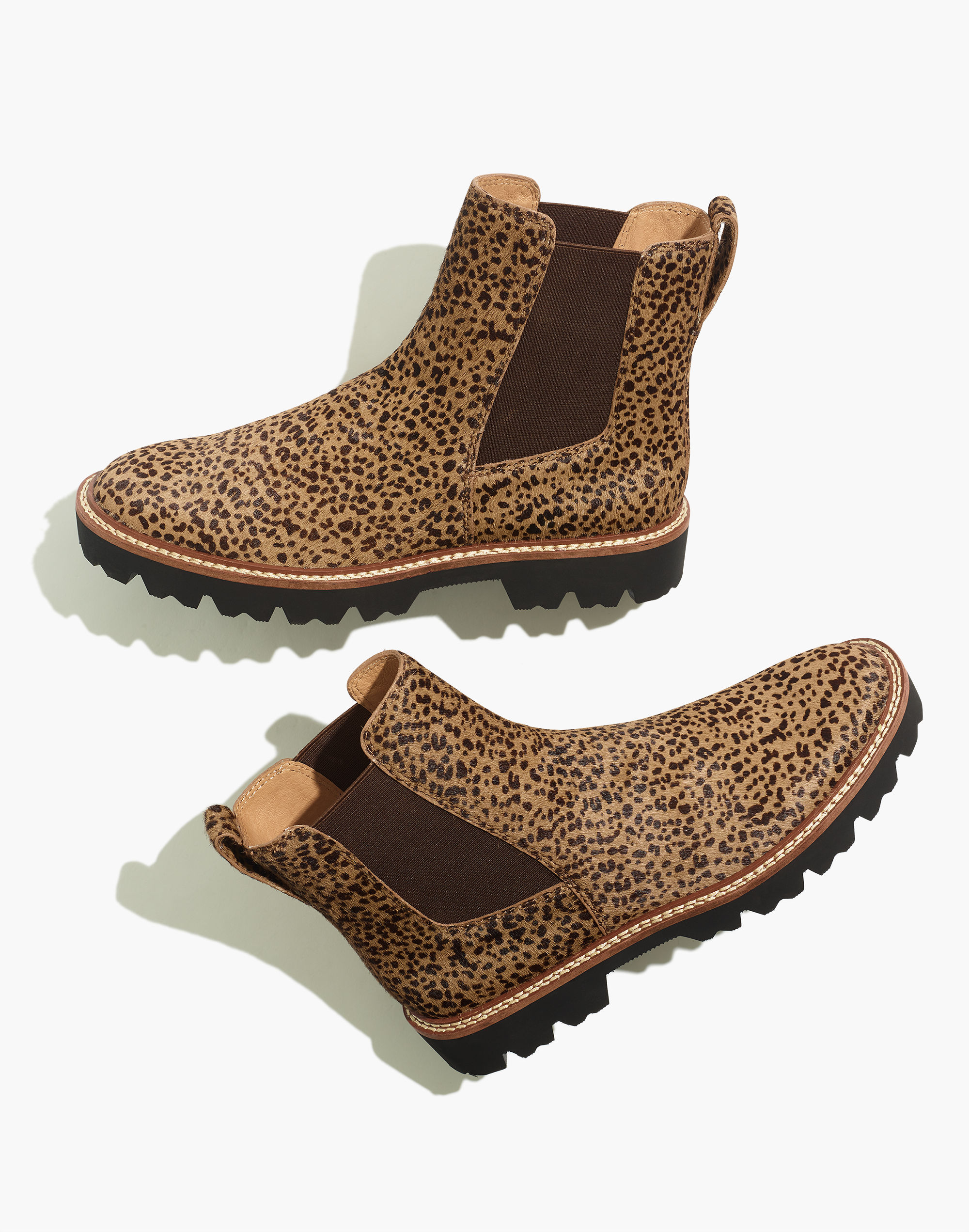 The Citywalk Lugsole Chelsea Boot in Calf Hair