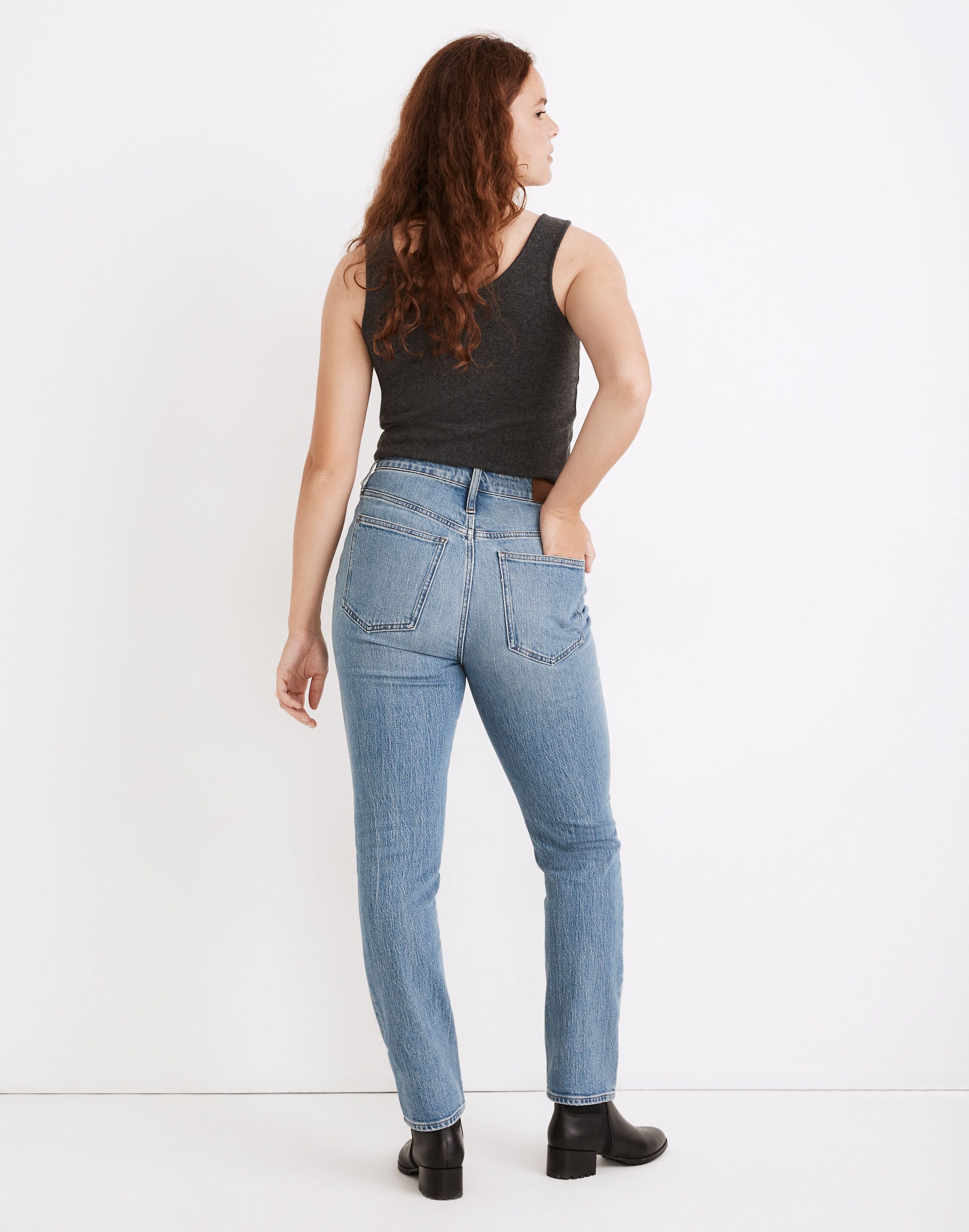 The Curvy Perfect Vintage Jean in Banner Wash