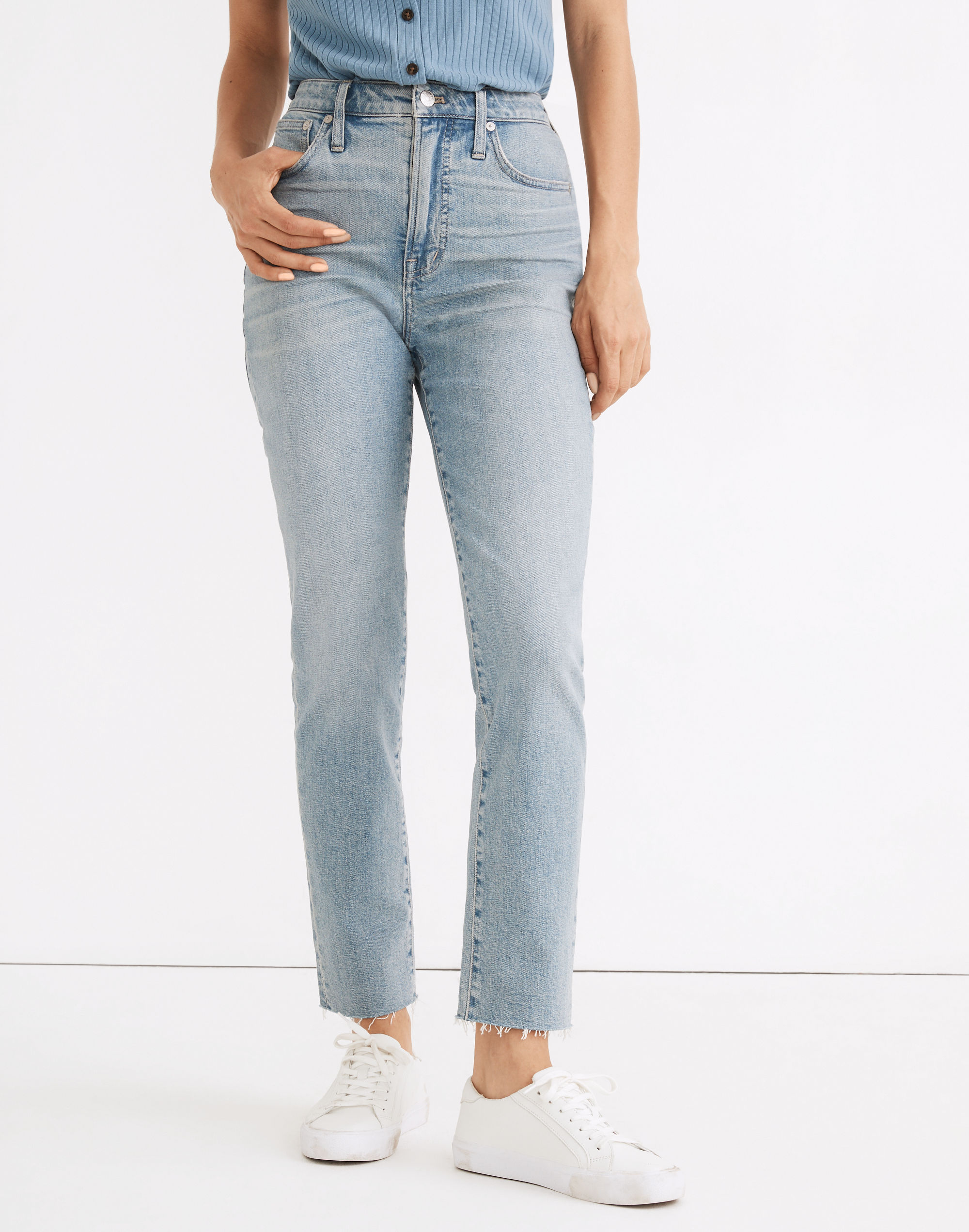The Curvy Perfect Vintage Jean in Ellicott Wash