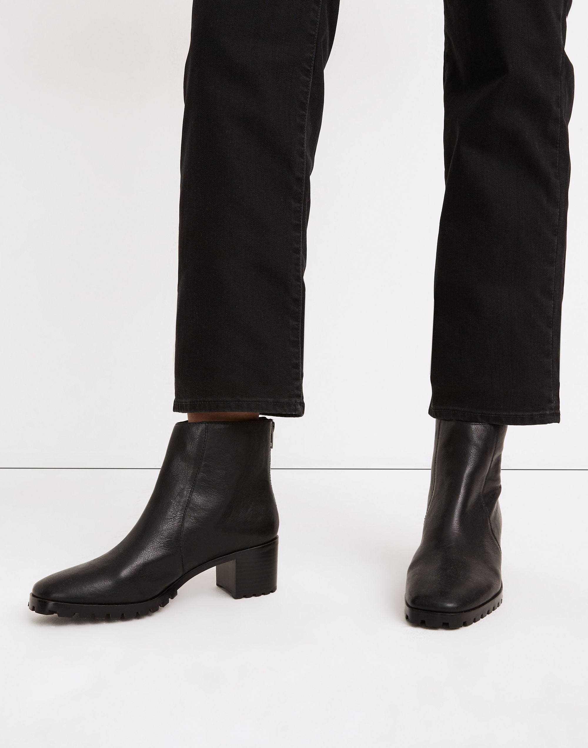 The Katie Lugsole Boot in Leather