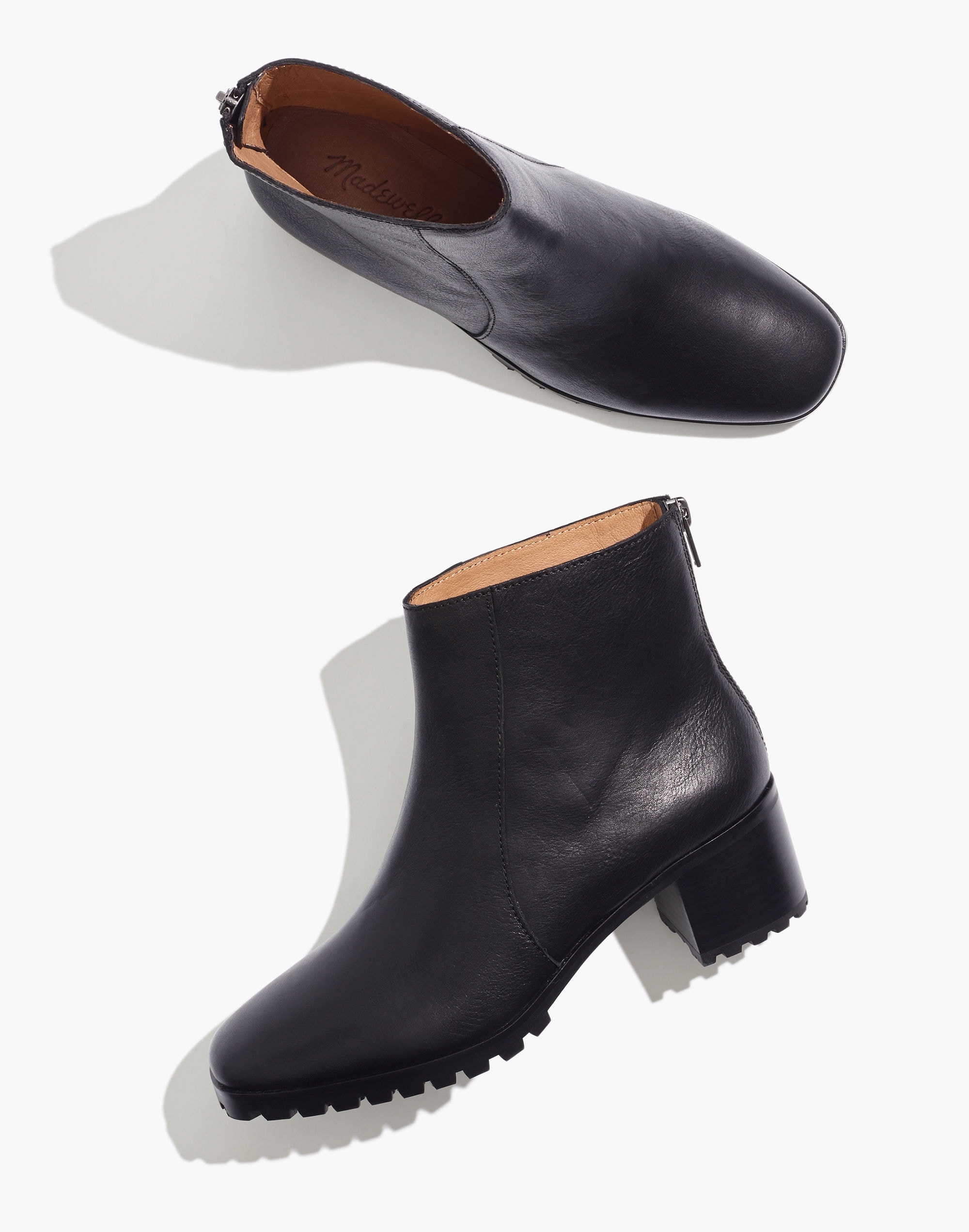 The Katie Lugsole Boot in Leather