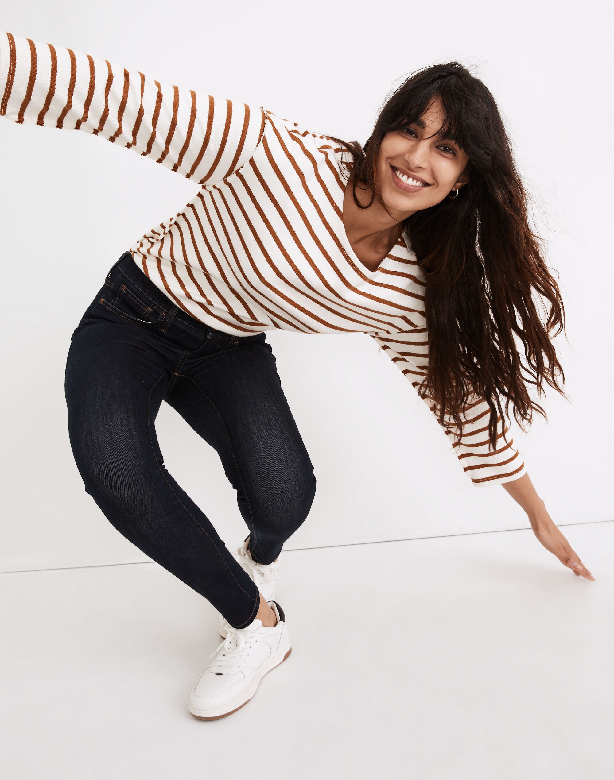 10" High-Rise Roadtripper Supersoft Jeggings in Rinse Wash