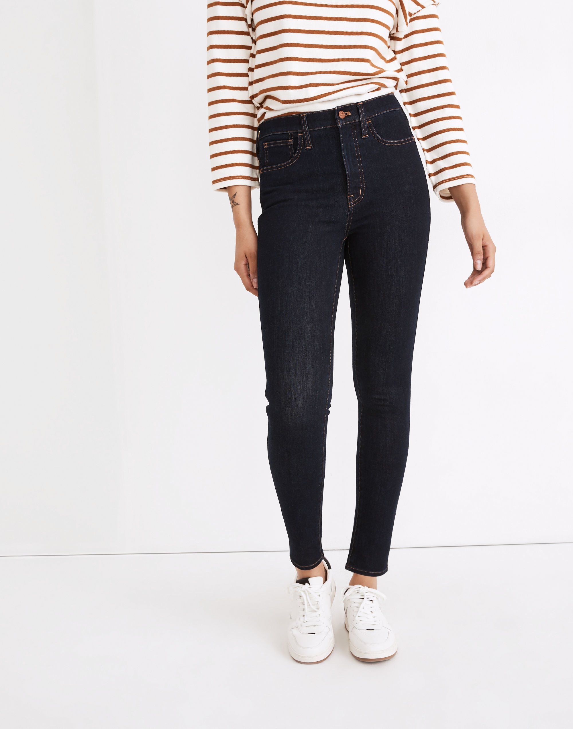 Tall 10" High-Rise Roadtripper Supersoft Jeggings in Rinse Wash