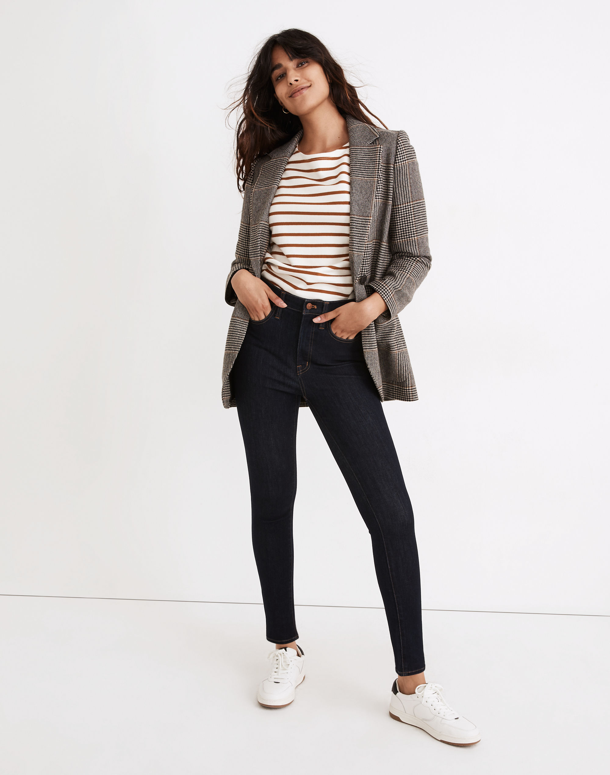 10" High-Rise Roadtripper Supersoft Jeggings in Rinse Wash