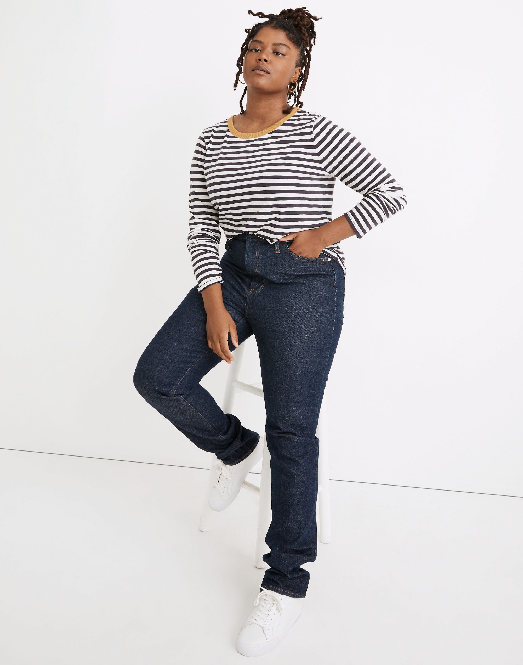 The Perfect Vintage Jean: Stacked-Hem Edition