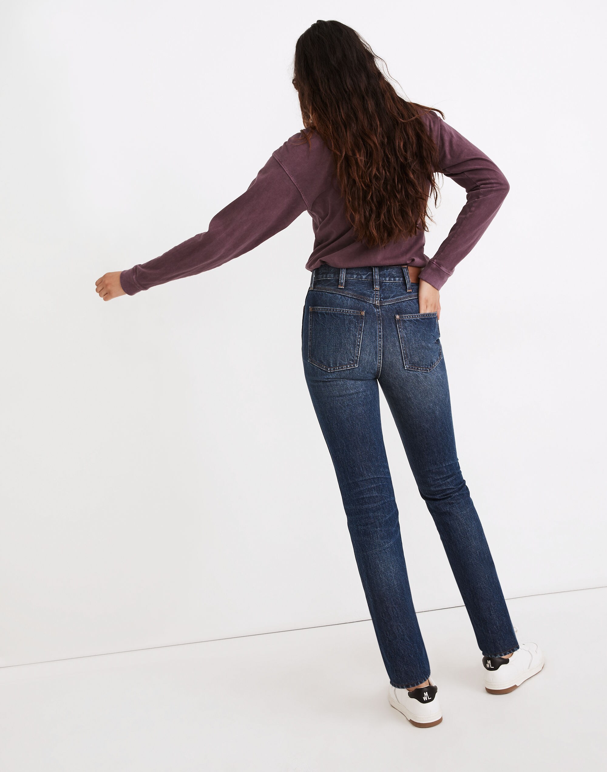 The Perfect Vintage Jean in Diversey Wash: Retro Stitched Edition