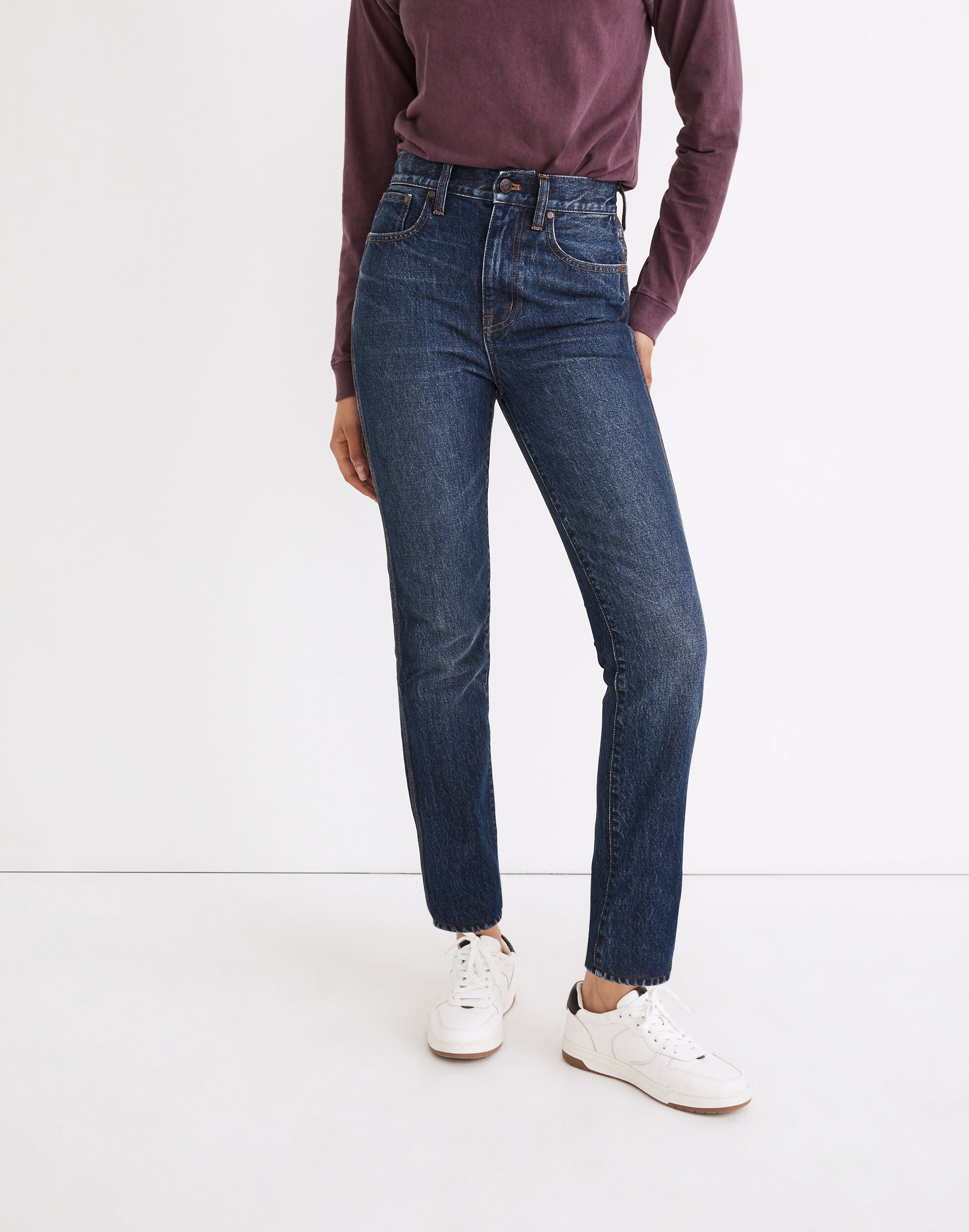 The Perfect Vintage Jean in Diversey Wash: Retro Stitched Edition