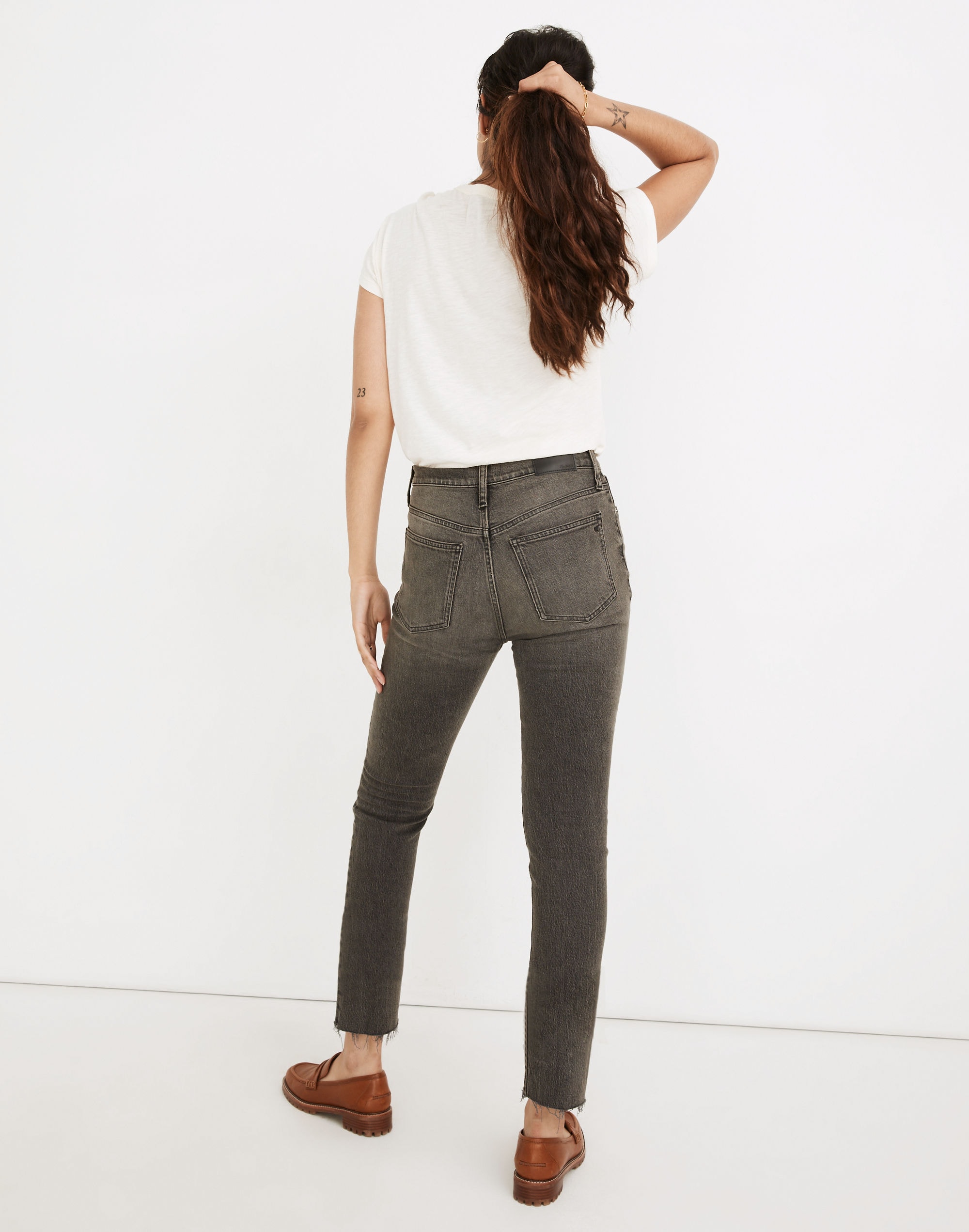 The Perfect Vintage Jean in Cosner Wash: Knee-Rip Edition