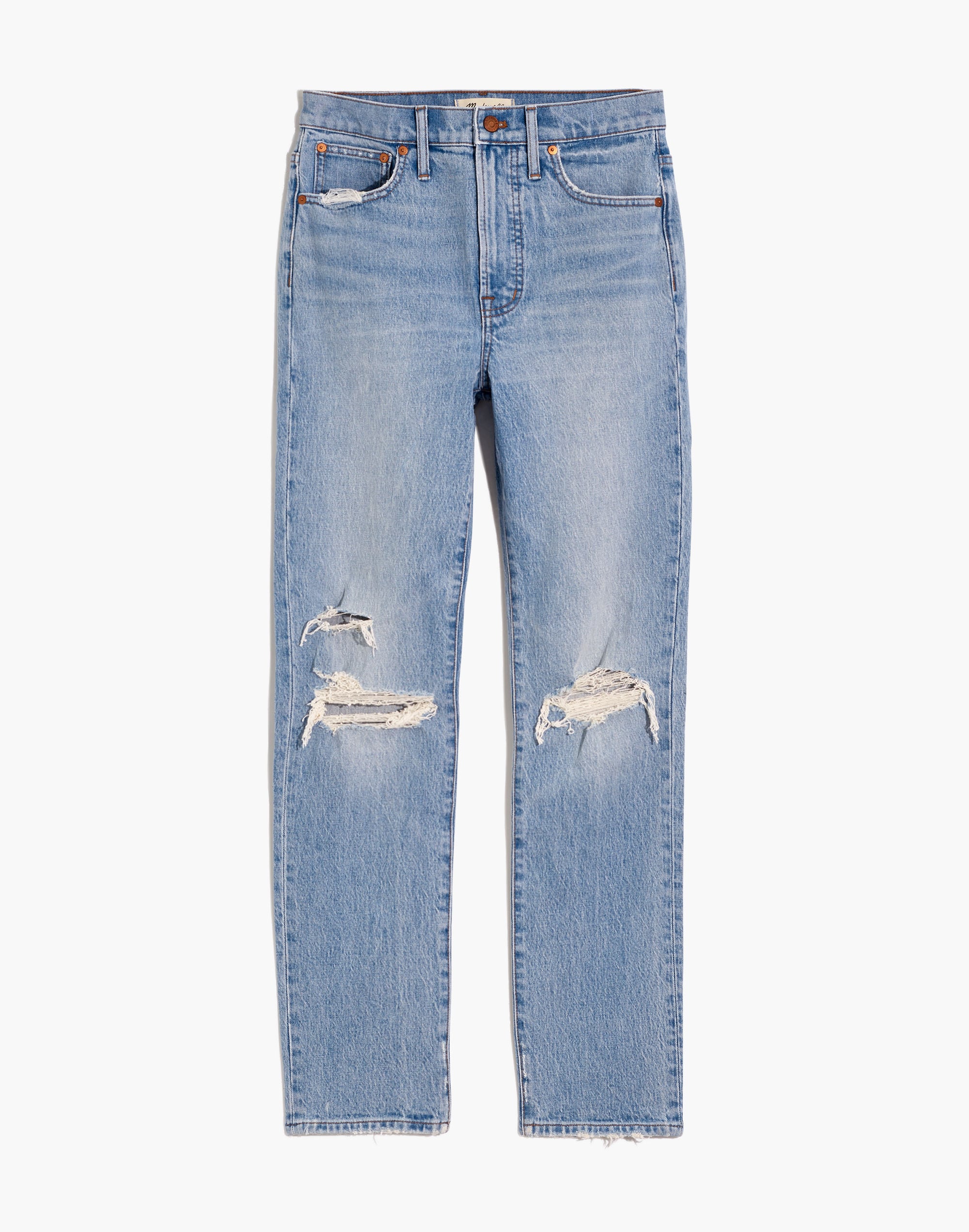 The Petite Perfect Vintage Jean in Grandbay Wash: Destructed Edition