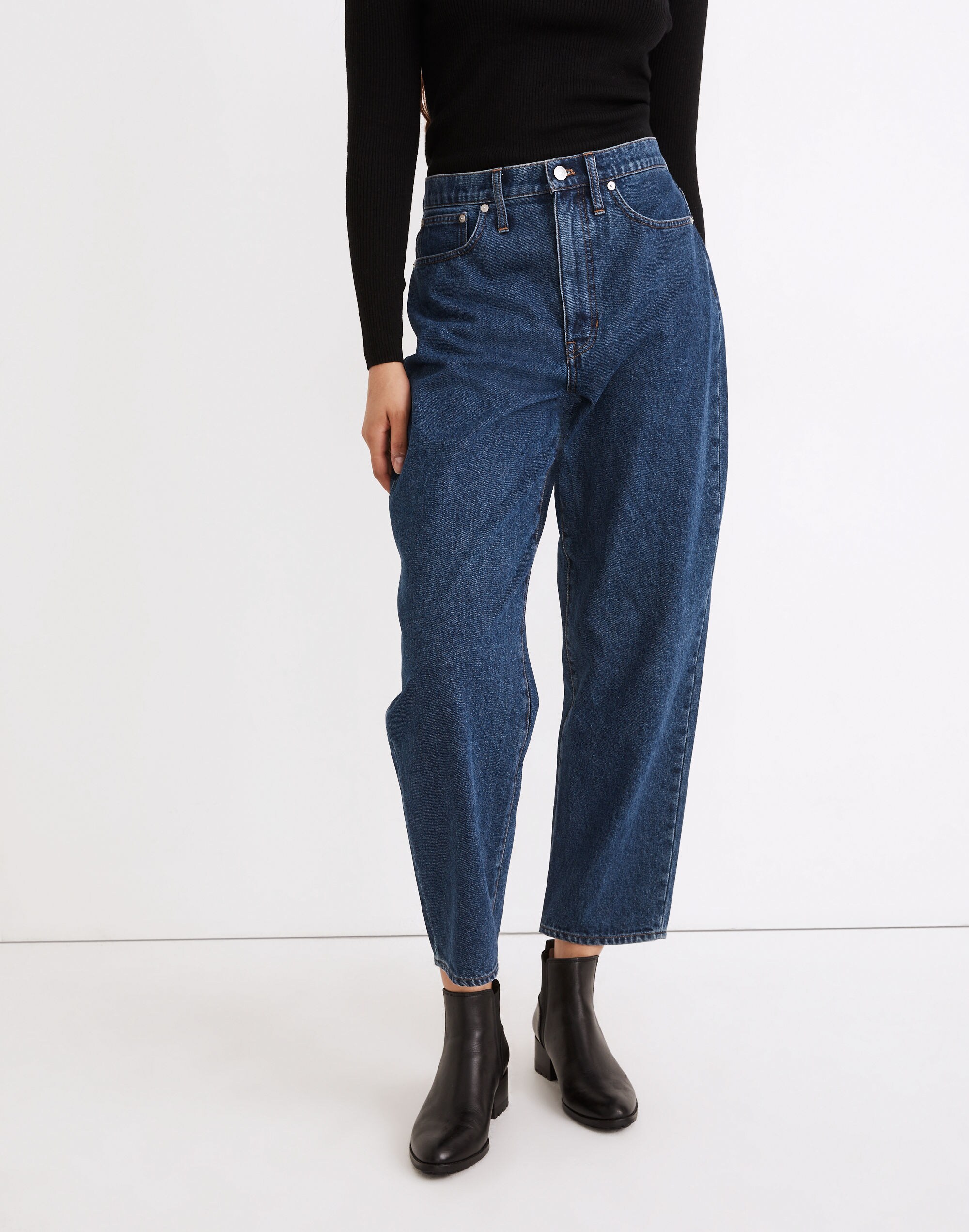 Balloon Jeans in Rinse Wash