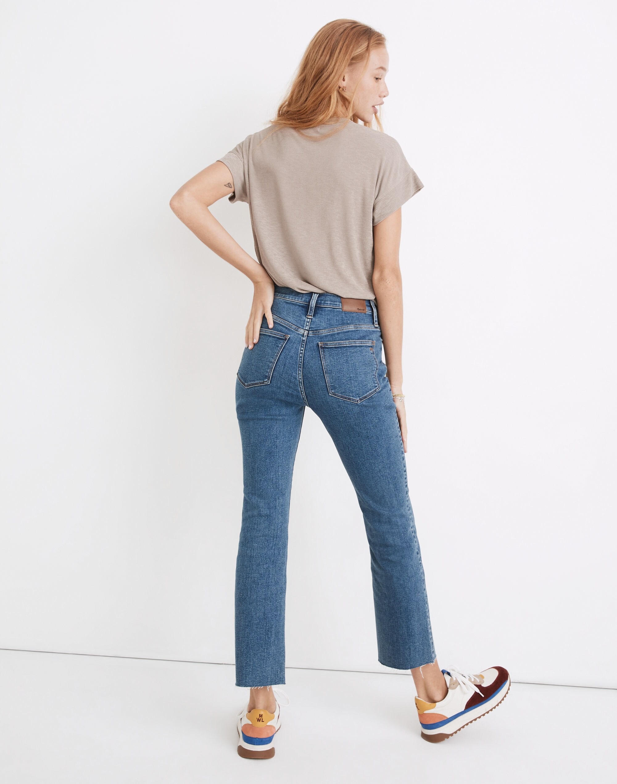Tall Cali Demi-Boot Jeans in Halsted Wash
