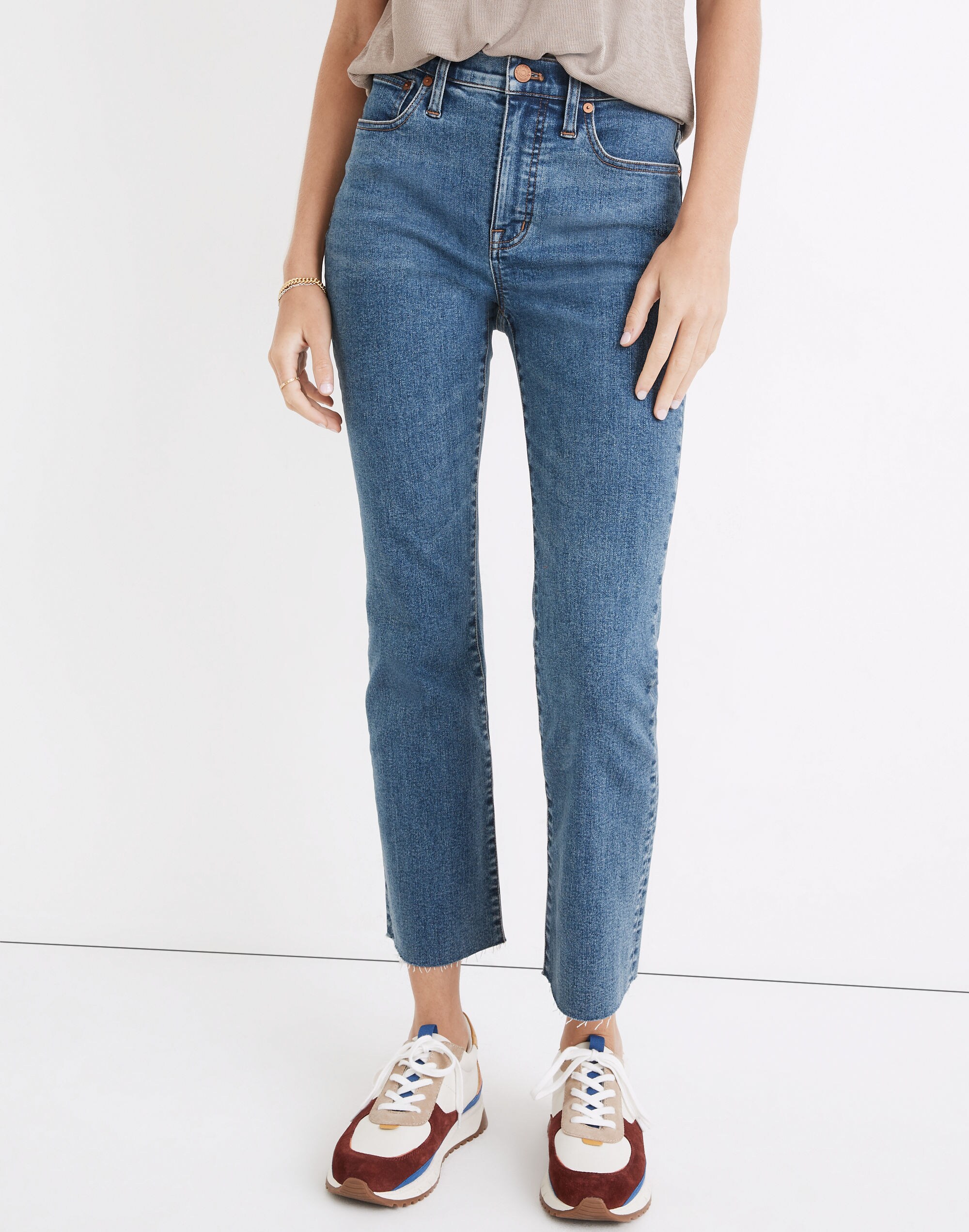 Cali Demi-Boot Jeans in Halsted Wash