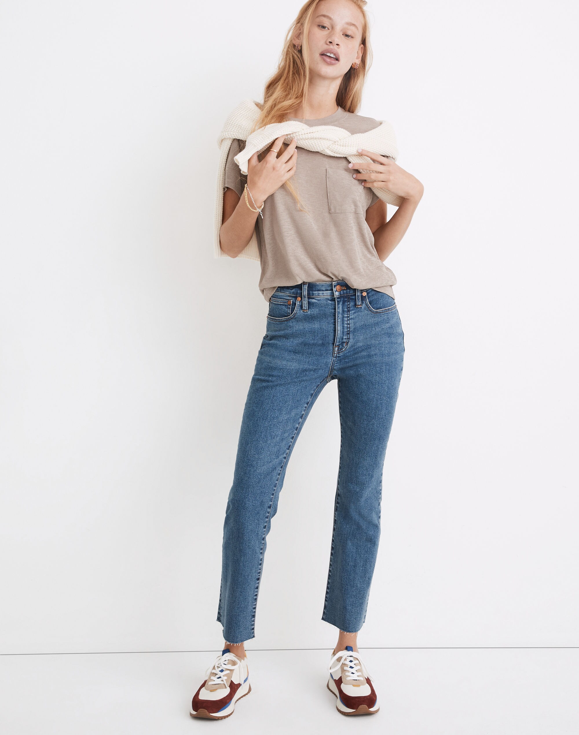 Cali Demi-Boot Jeans in Halsted Wash