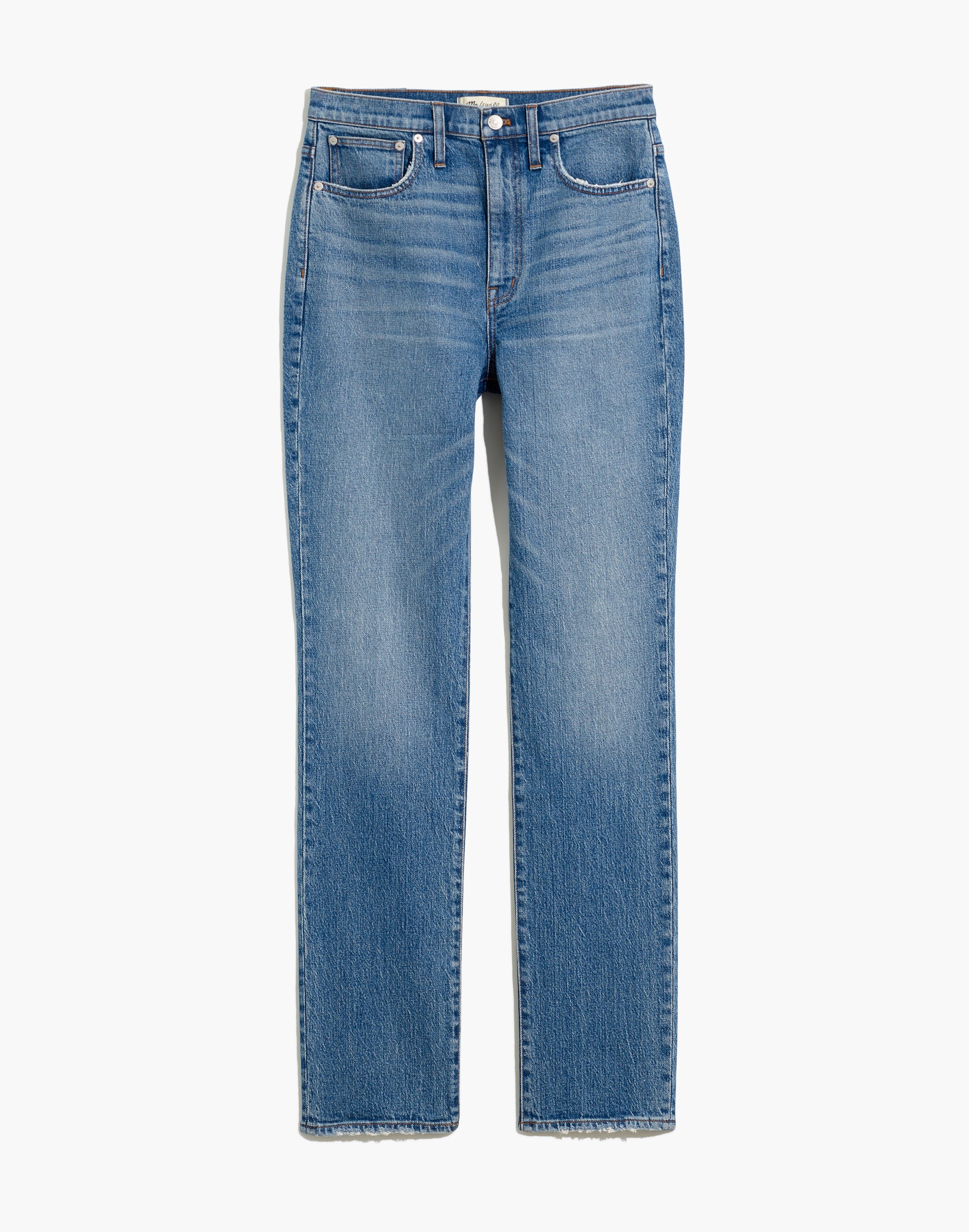 The High-Rise Slim Boyjean in Neal Wash: TENCEL&trade; Denim Edition