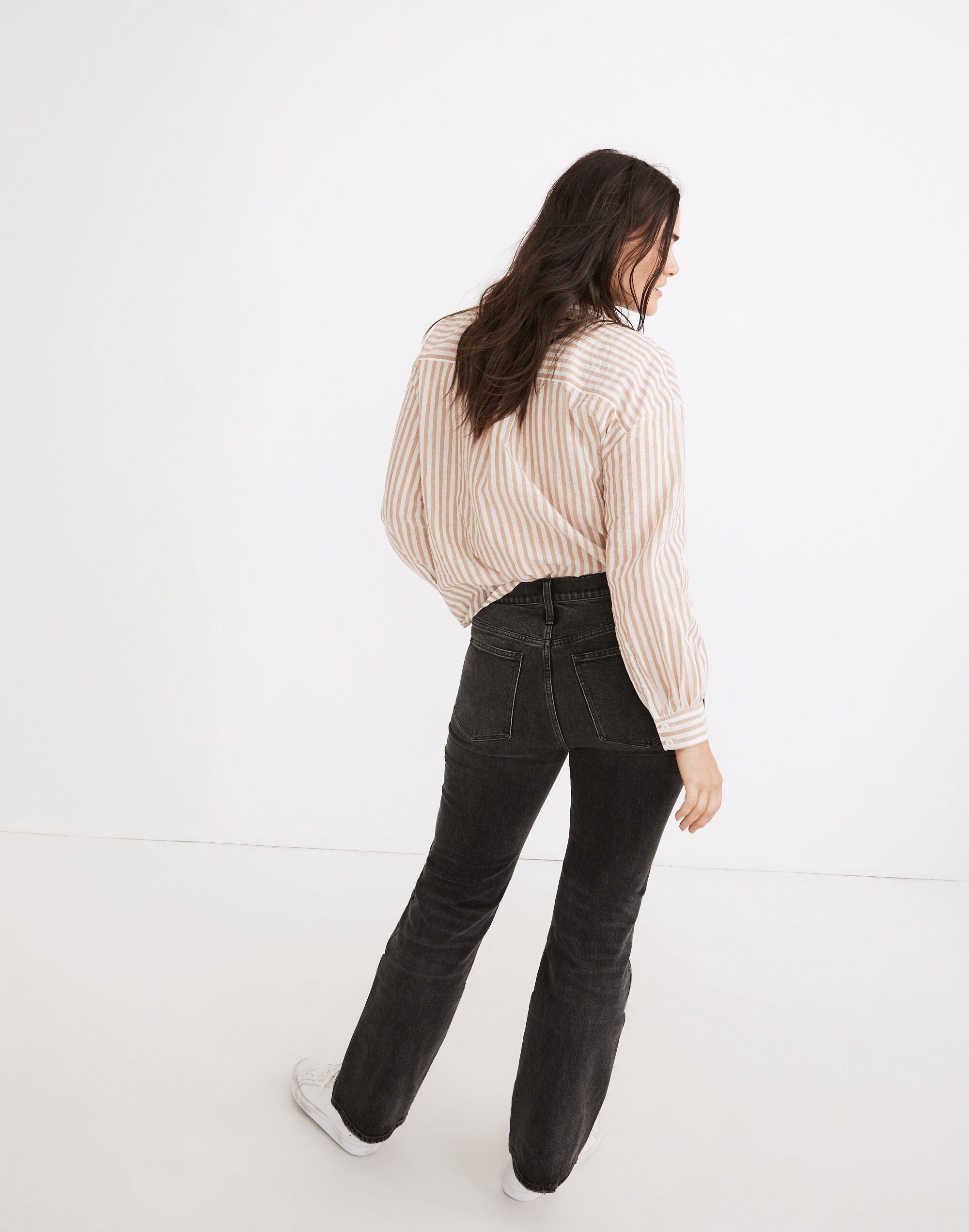 '90s High-Rise Bootcut Jeans in Lindale Wash