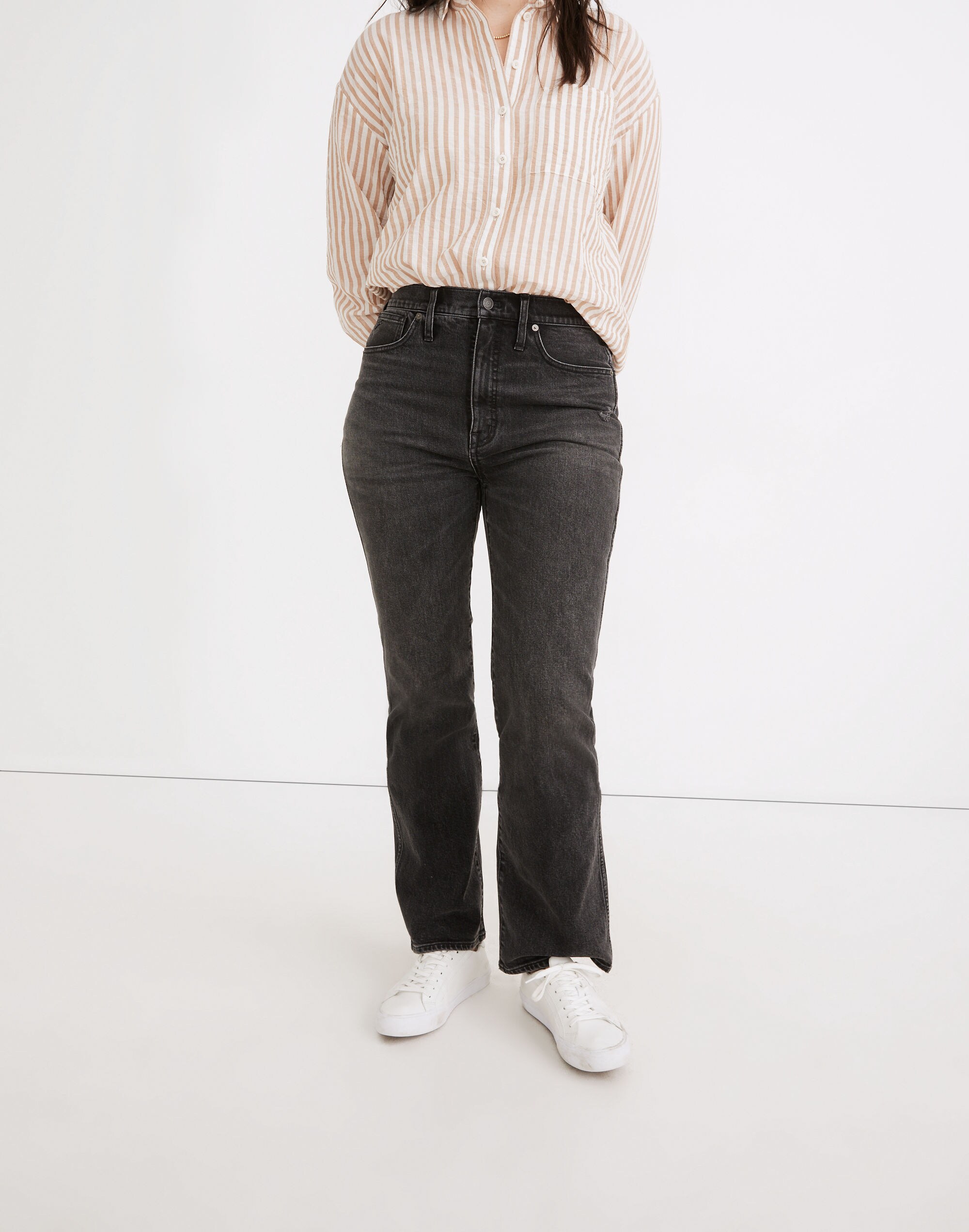 '90s High-Rise Bootcut Jeans in Lindale Wash