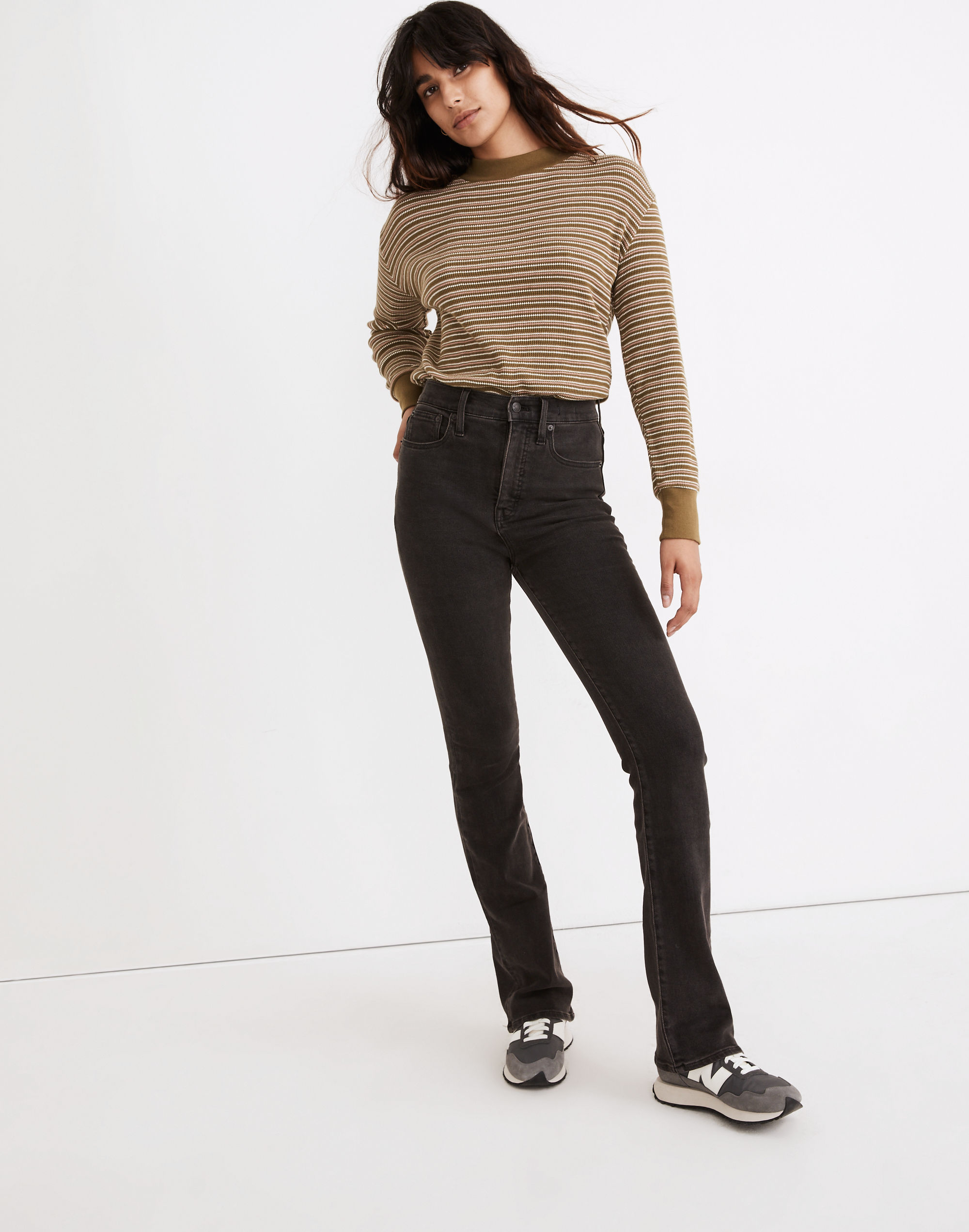 Skinny Flare Jeans in Starkey Wash