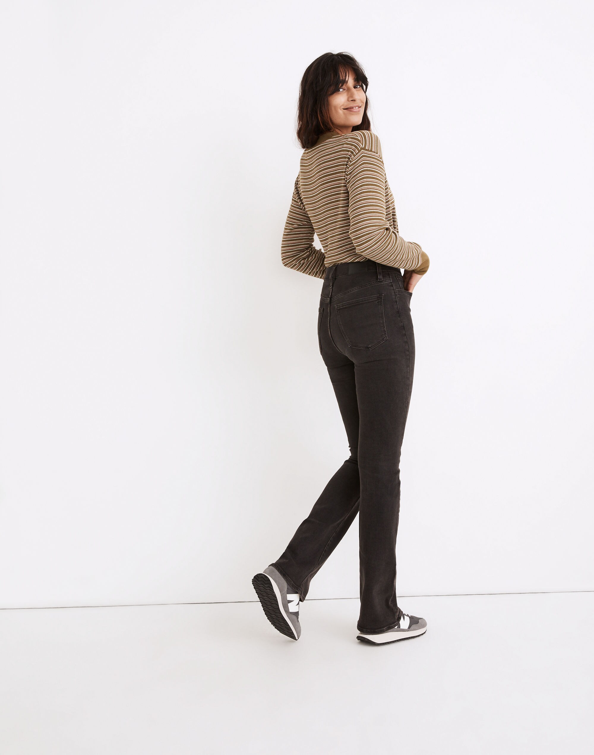 Skinny Flare Jeans in Starkey Wash