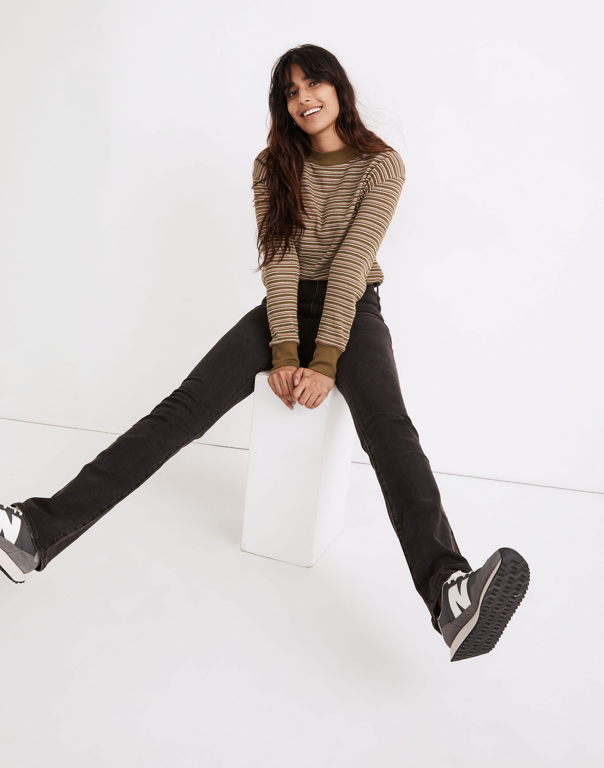 Skinny Flare Jeans in Starkey Wash