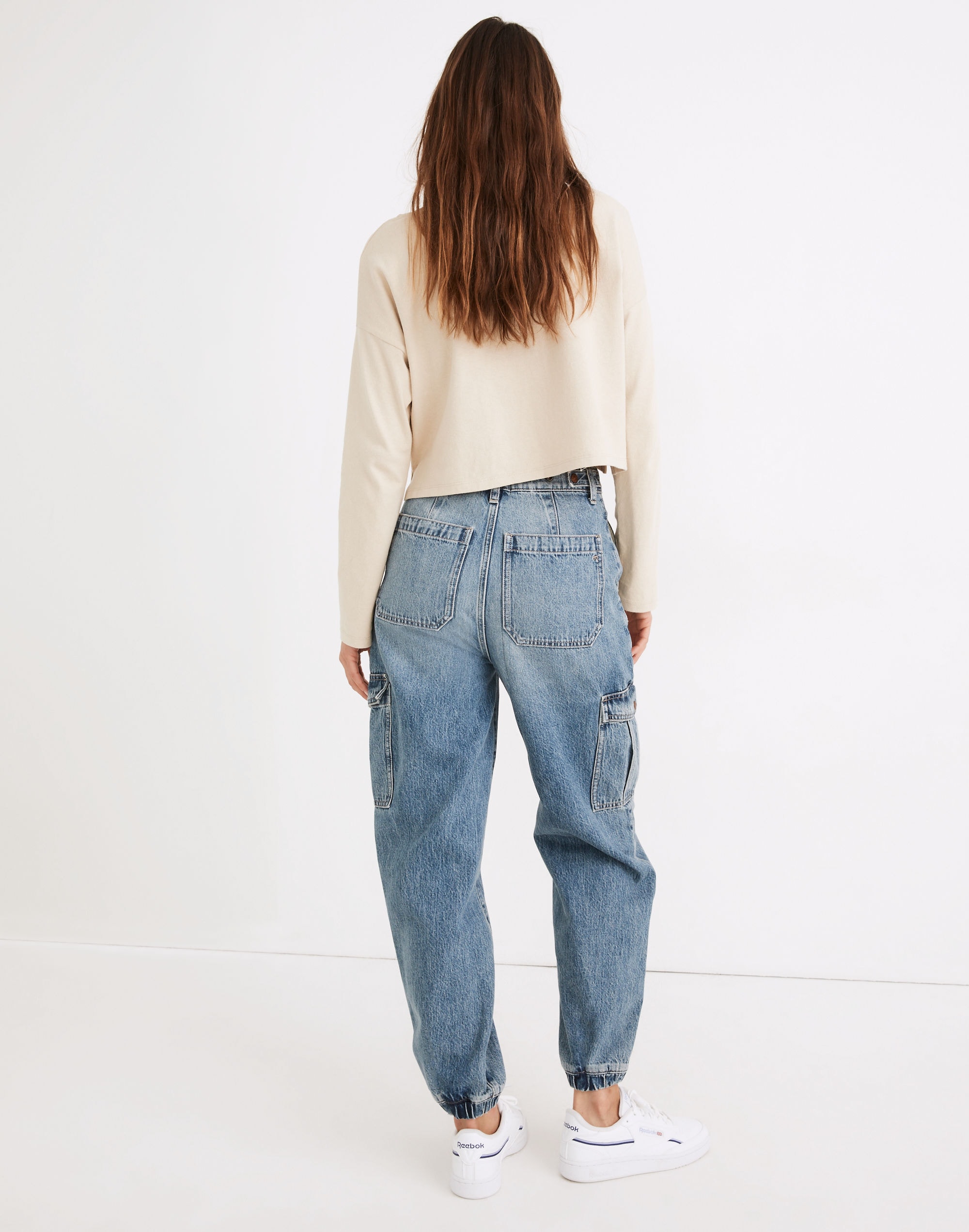 Cargo Jogger Jeans in Leegate Wash