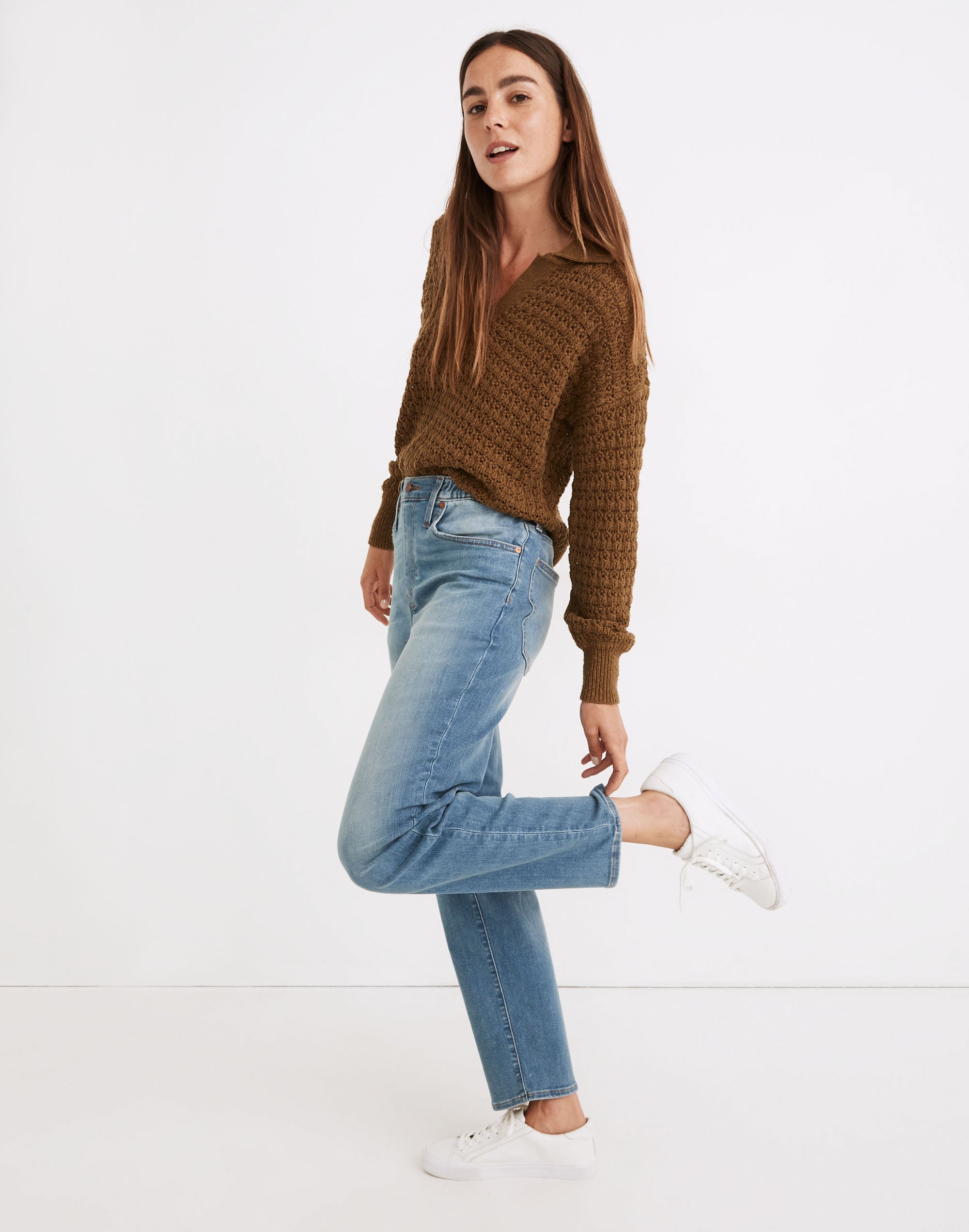 Pull-On Jeans in Keefe Wash