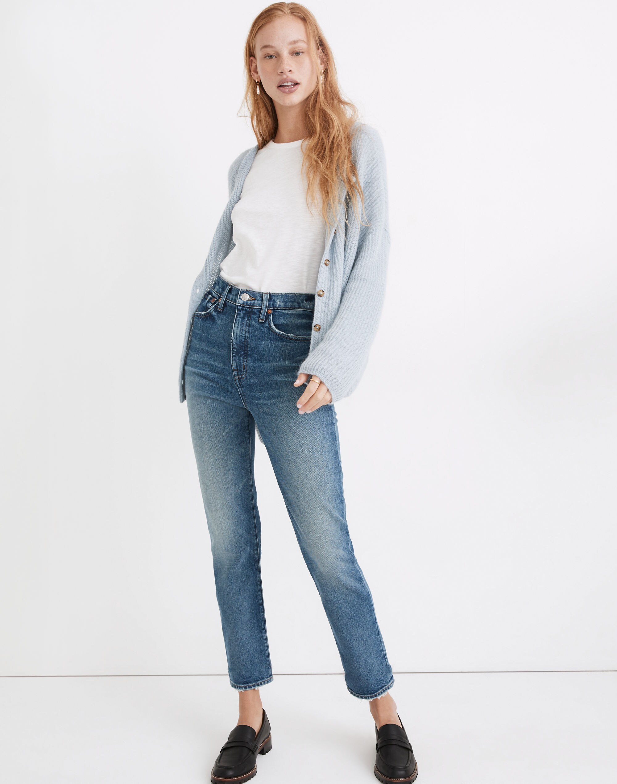 rivet &amp; thread perfect vintage jeans in newkirk wash