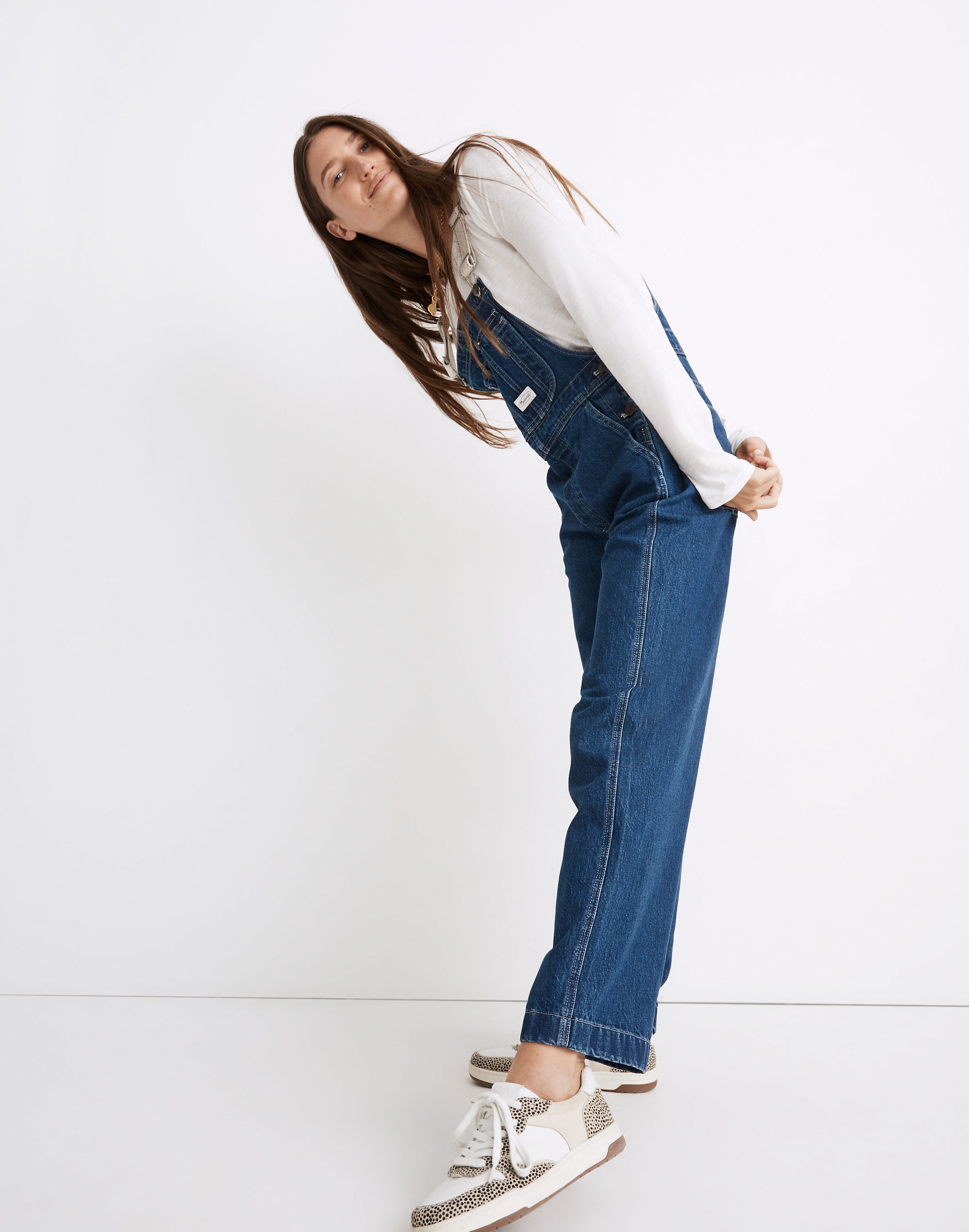 Workwear Collection Denim Oversized Overalls