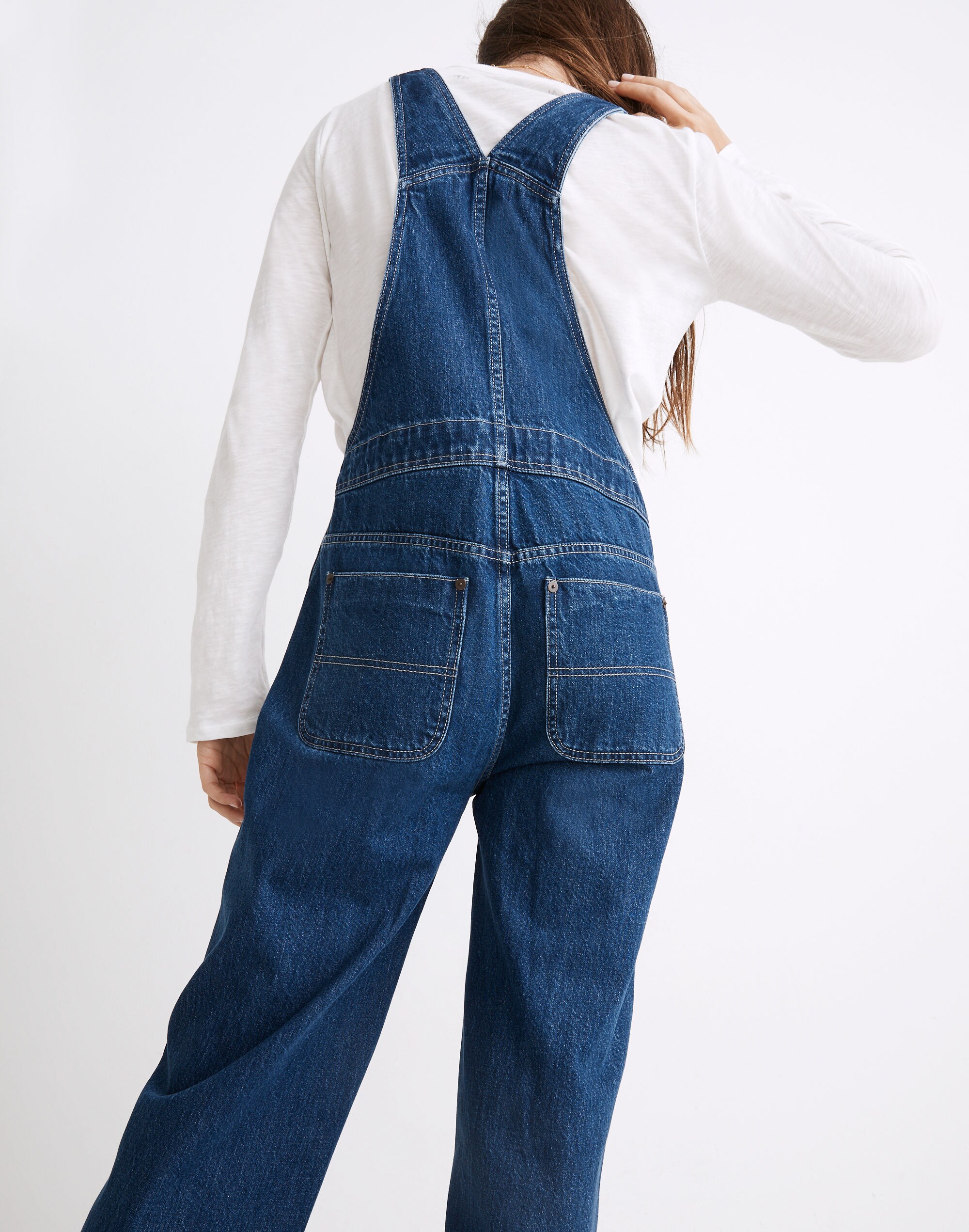 Workwear Collection Denim Oversized Overalls