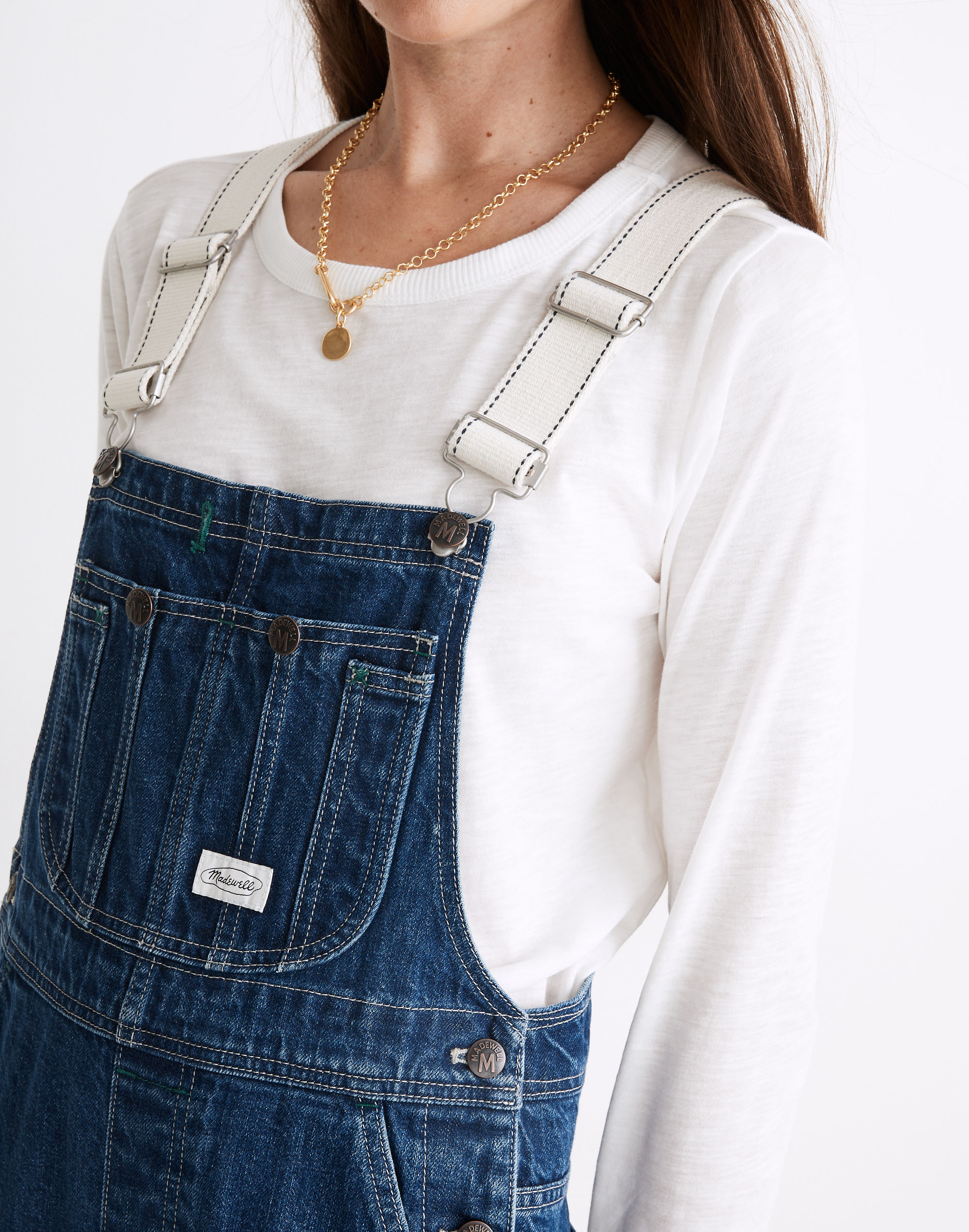 Workwear Collection Denim Oversized Overalls