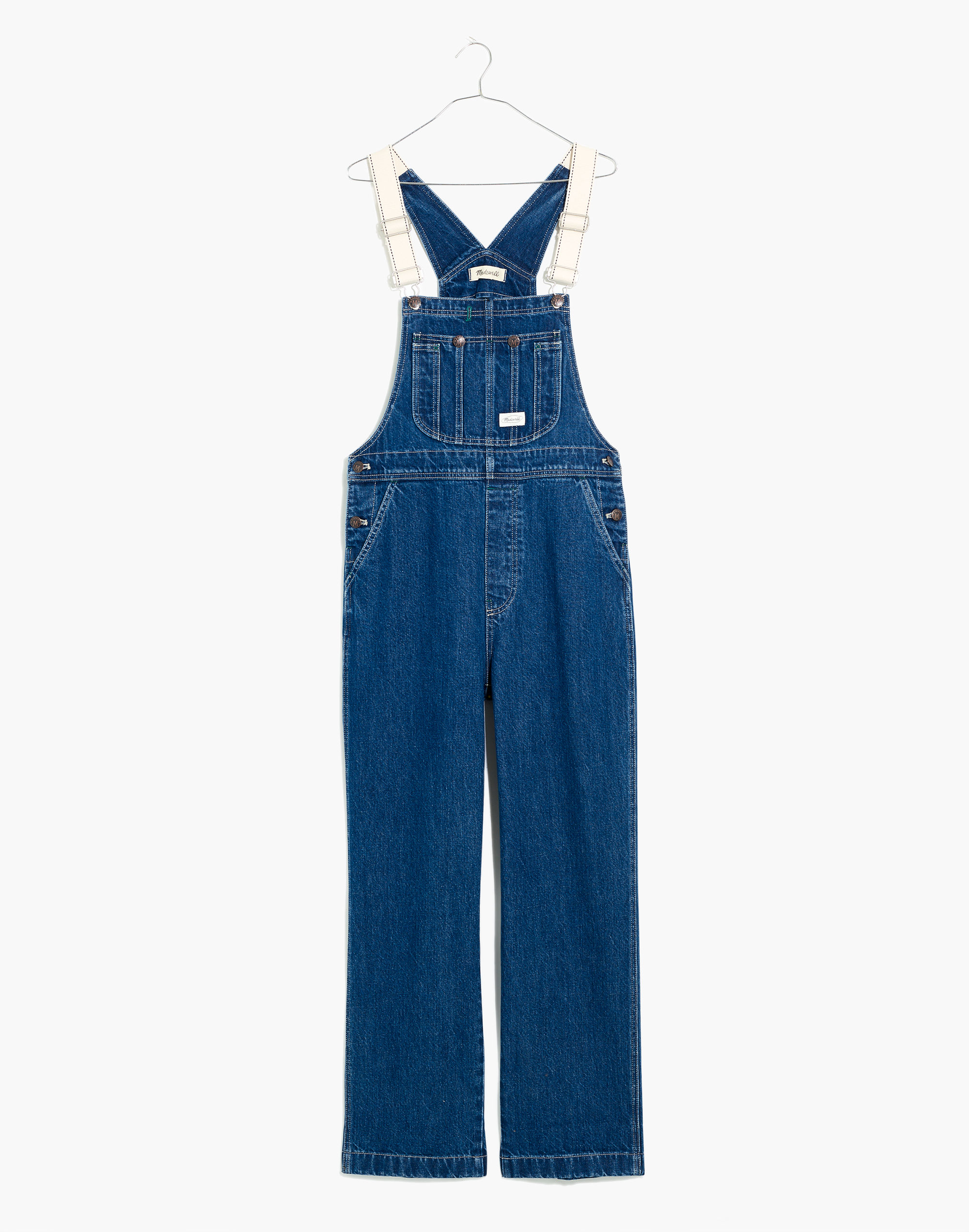 Workwear Collection Denim Oversized Overalls