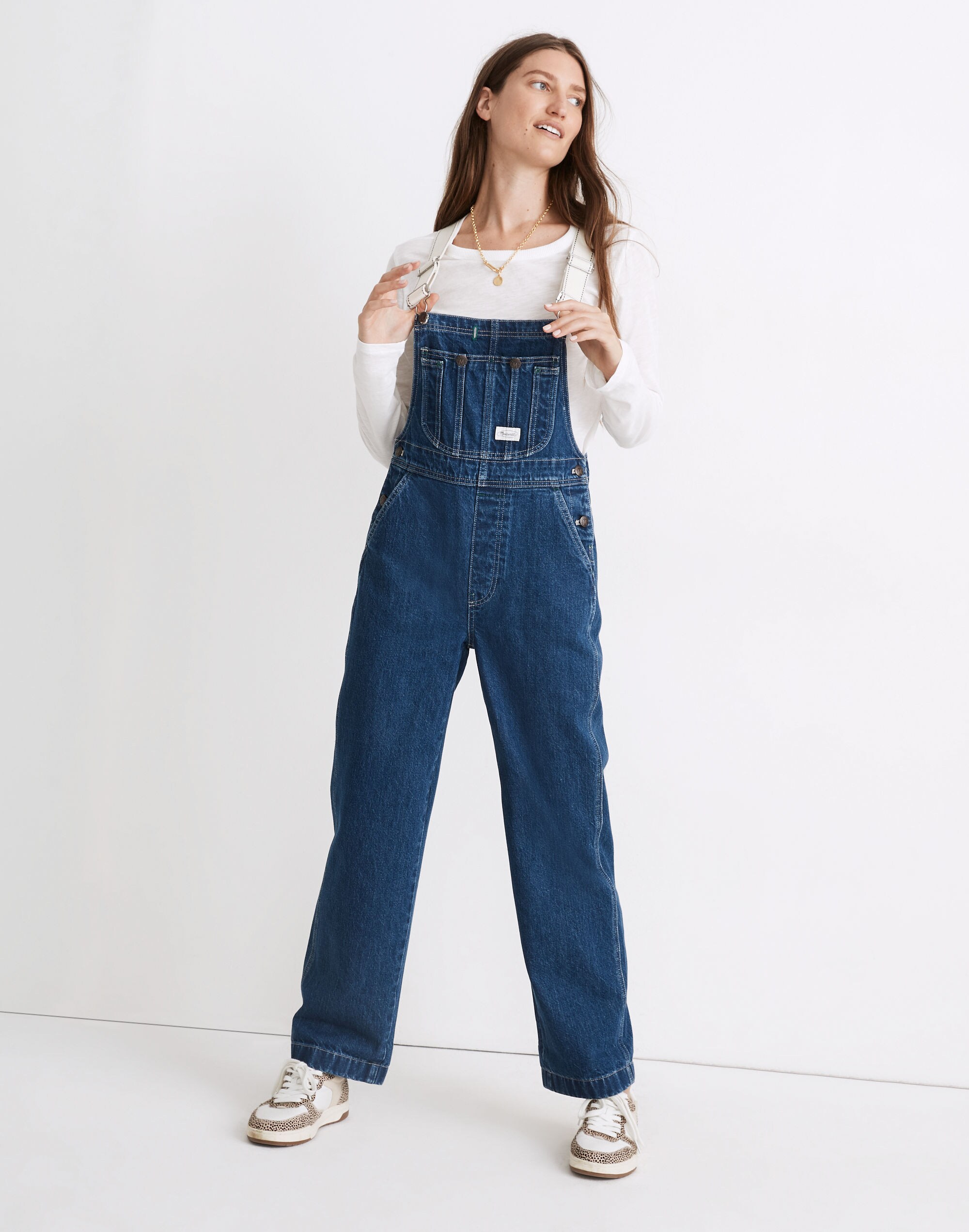 Workwear Collection Denim Oversized Overalls