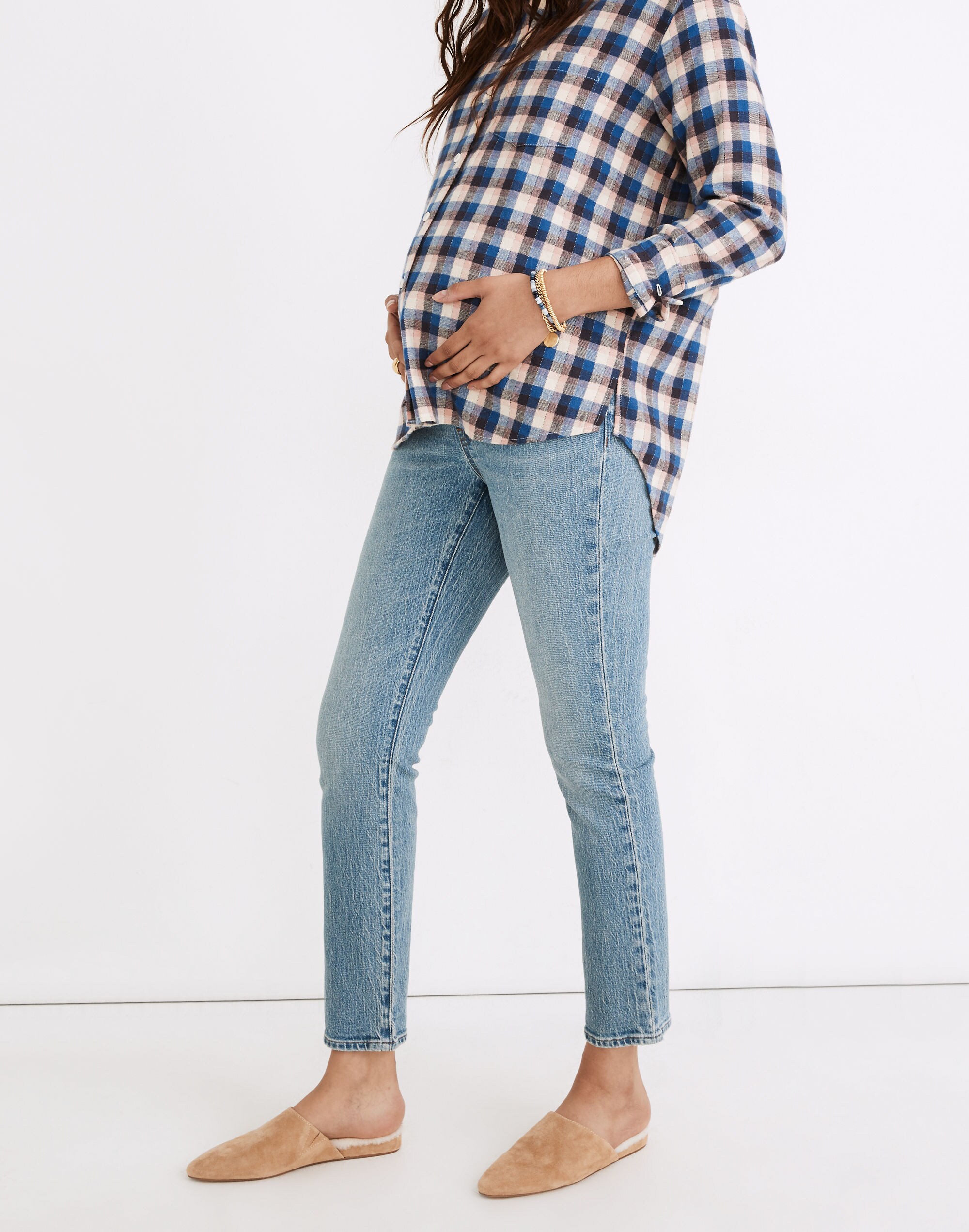 Maternity Over-the-Belly Perfect Vintage Jeans in Banner Wash