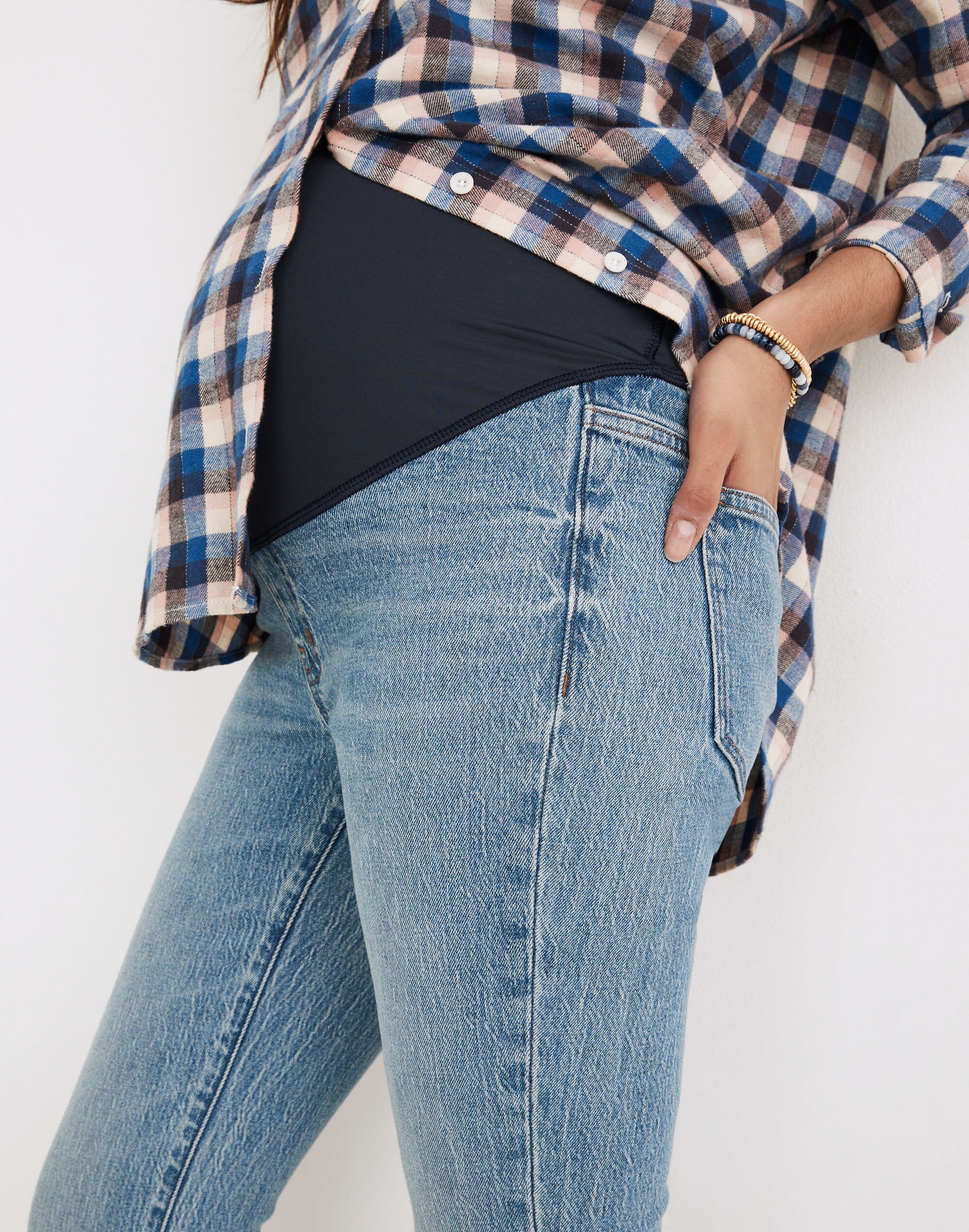 Maternity Over-the-Belly Perfect Vintage Jeans in Banner Wash