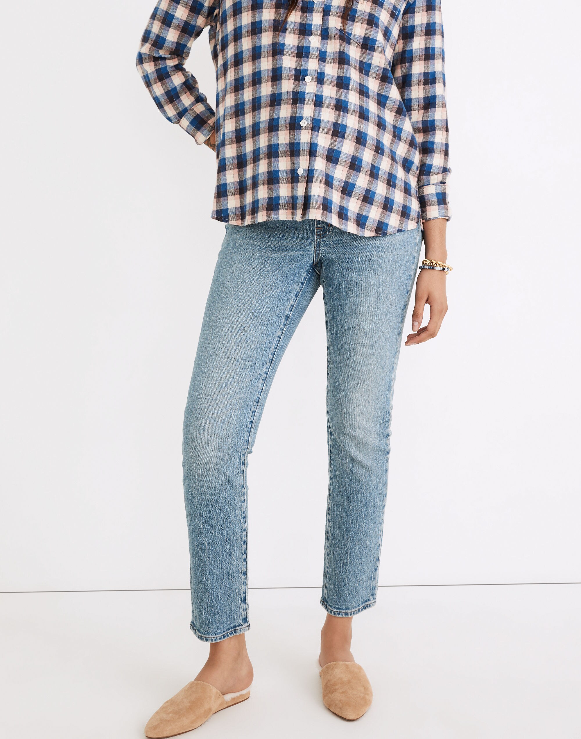 Maternity Over-the-Belly Perfect Vintage Jeans in Banner Wash