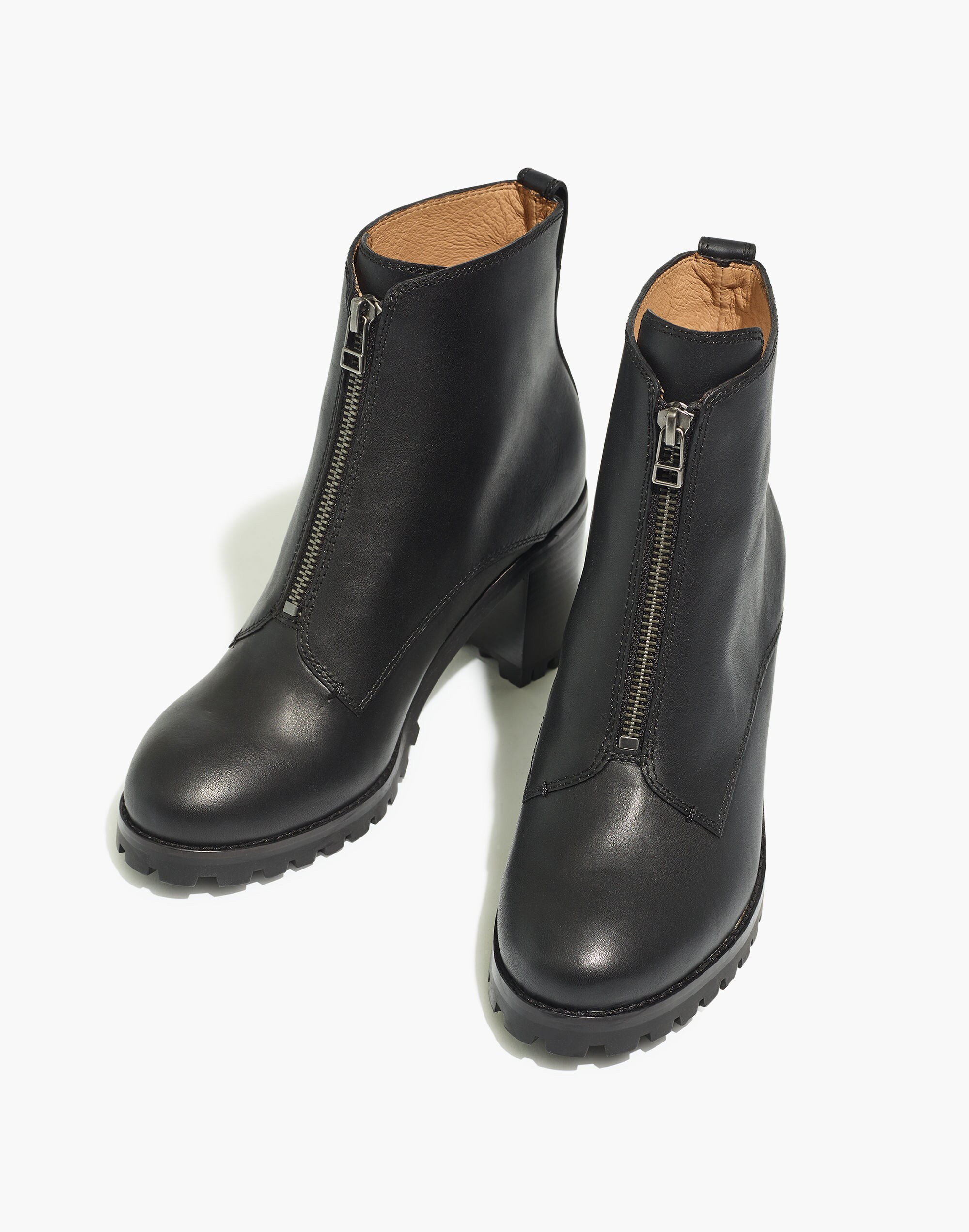The Alyce Zip-Front Lugsole Boot