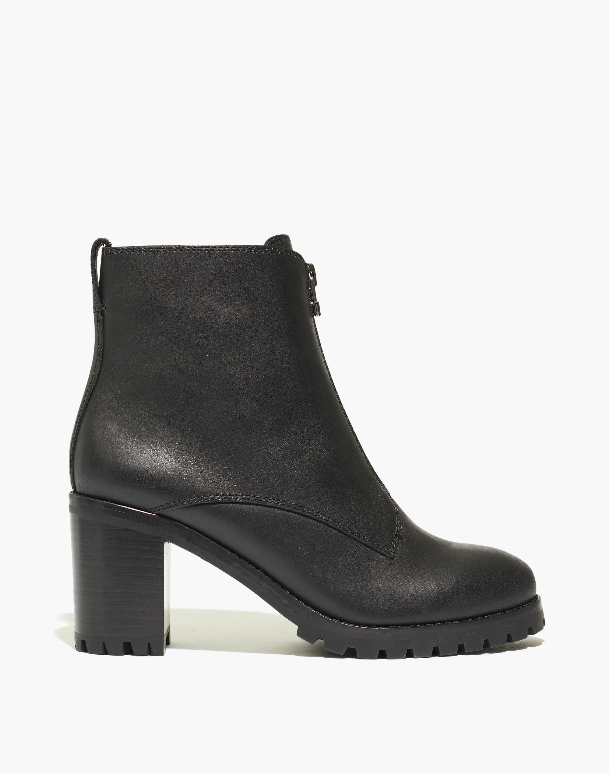 The Alyce Zip-Front Lugsole Boot