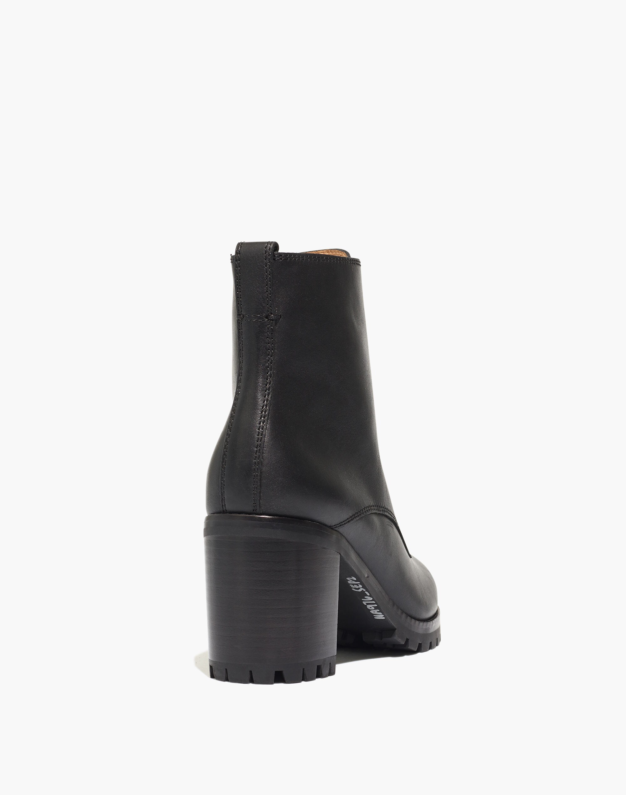 The Alyce Zip-Front Lugsole Boot