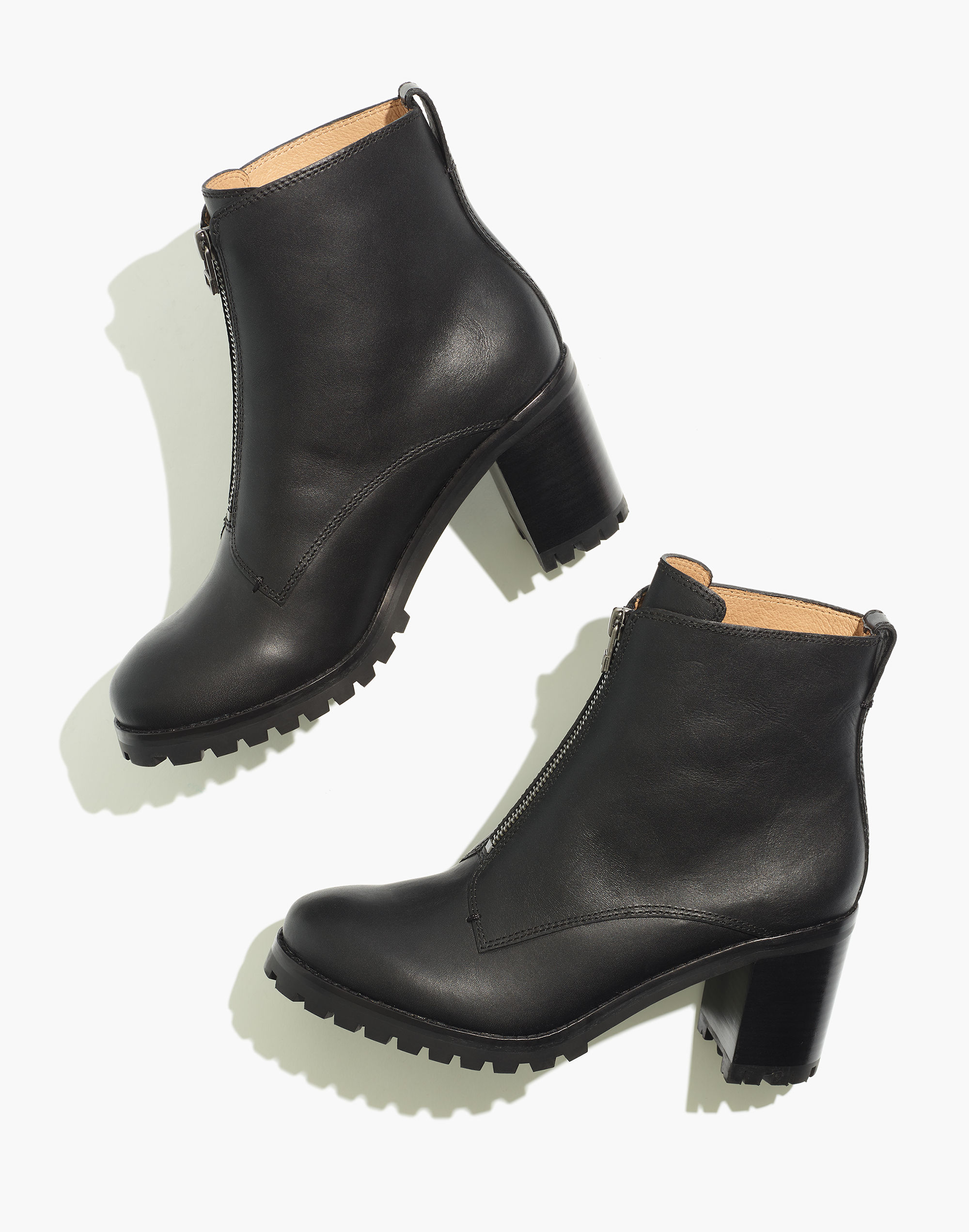 The Alyce Zip-Front Lugsole Boot