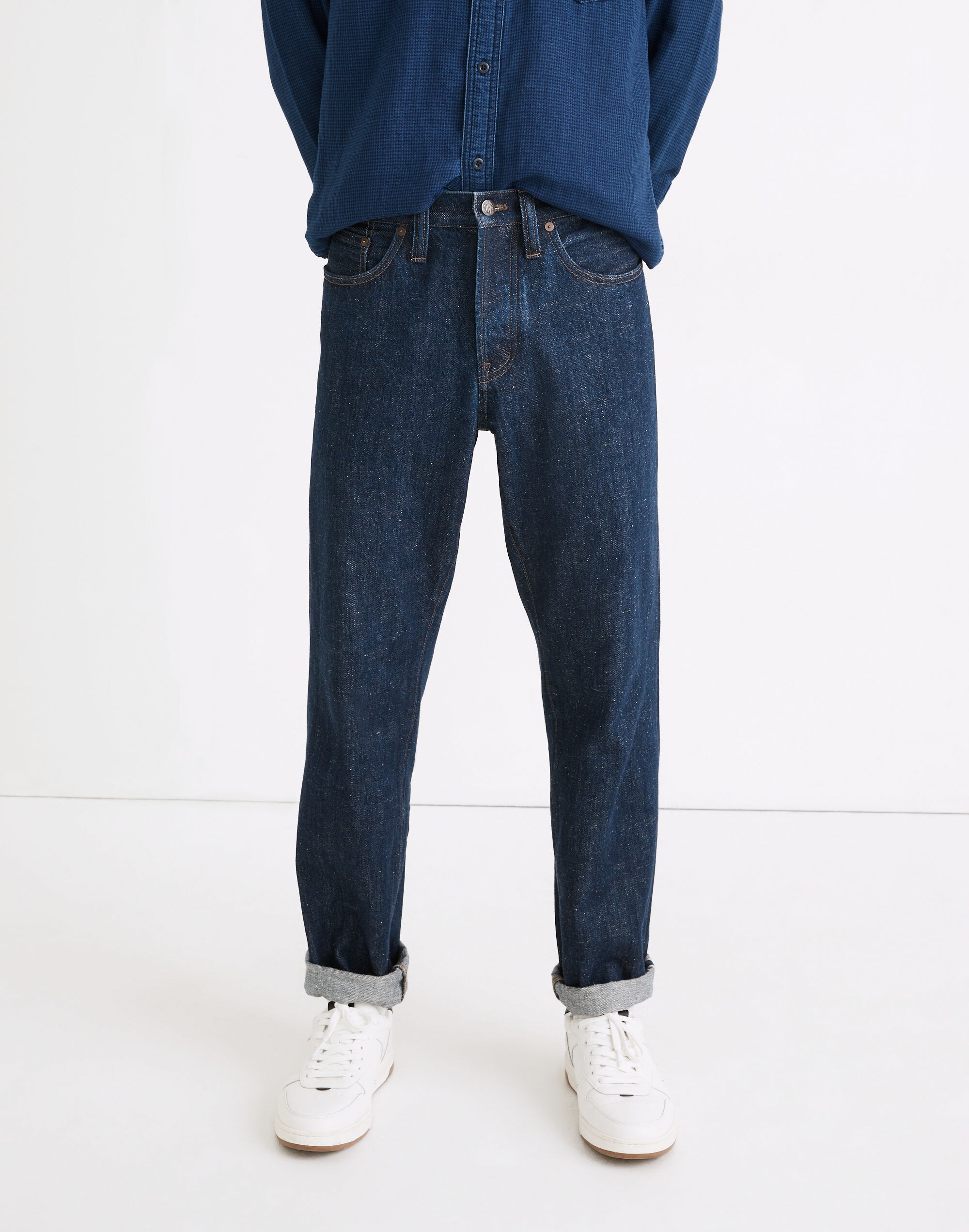 Relaxed Straight Jeans in Coyle Wash