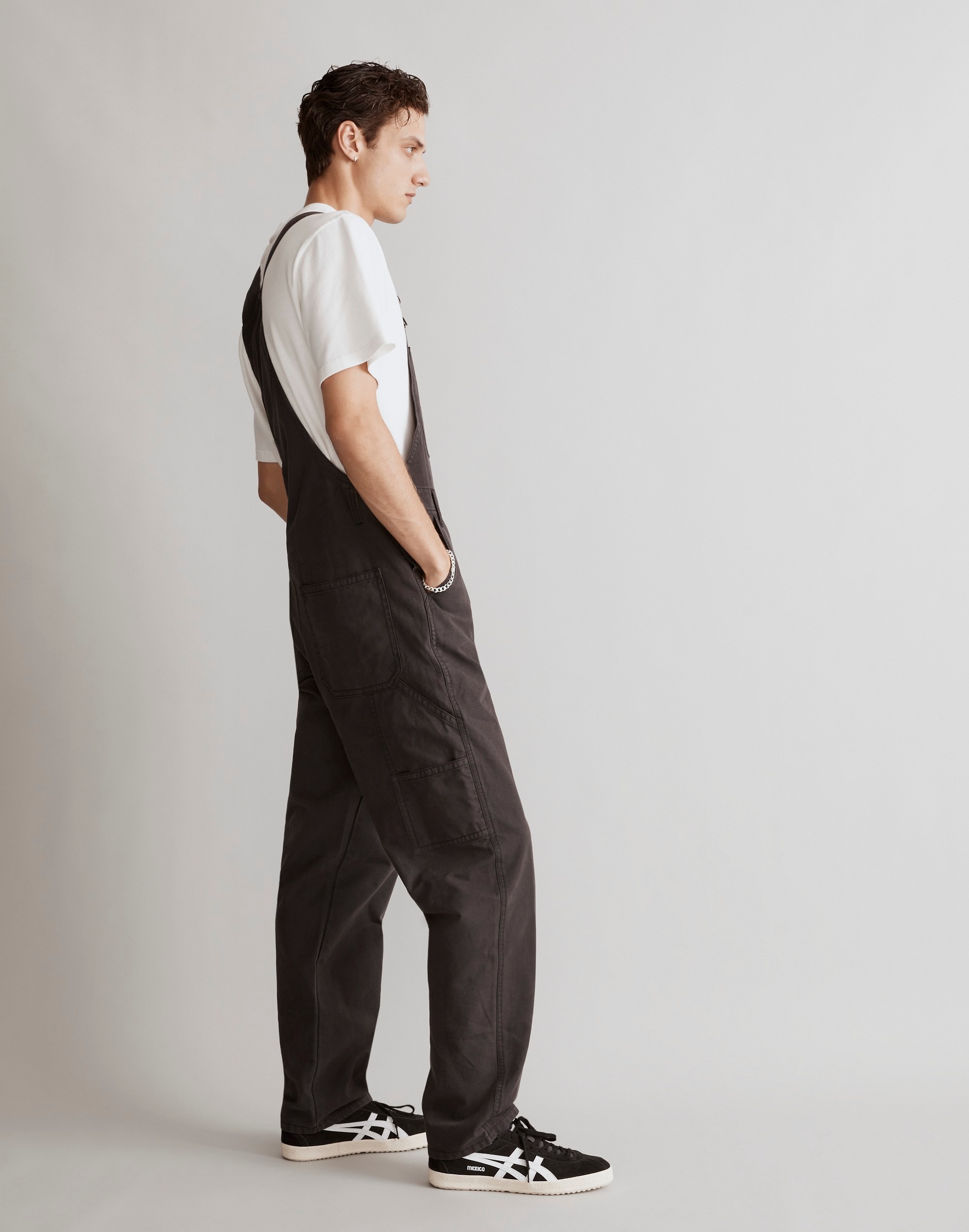 Garment-Dyed Canvas Overalls