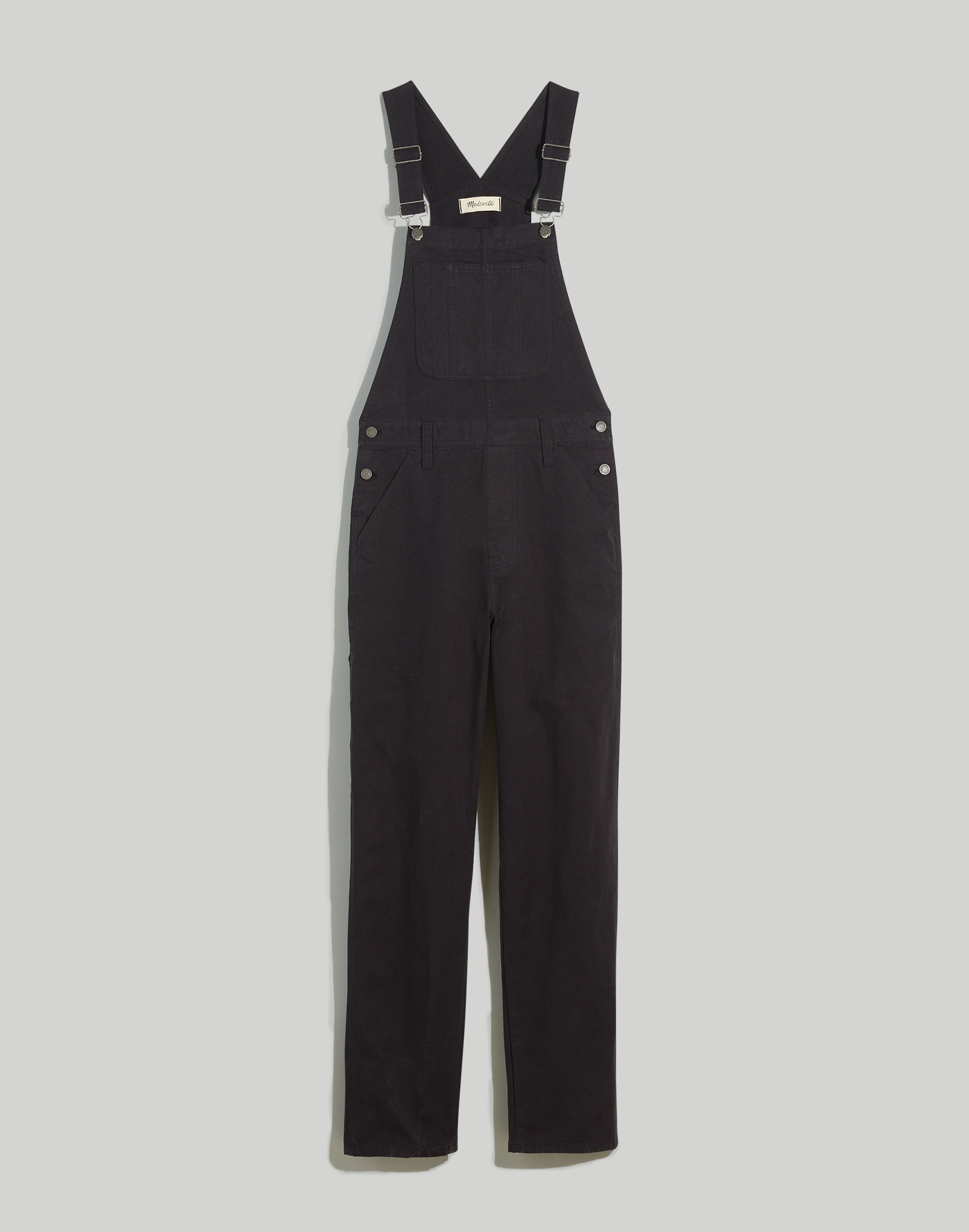 Garment-Dyed Canvas Overalls