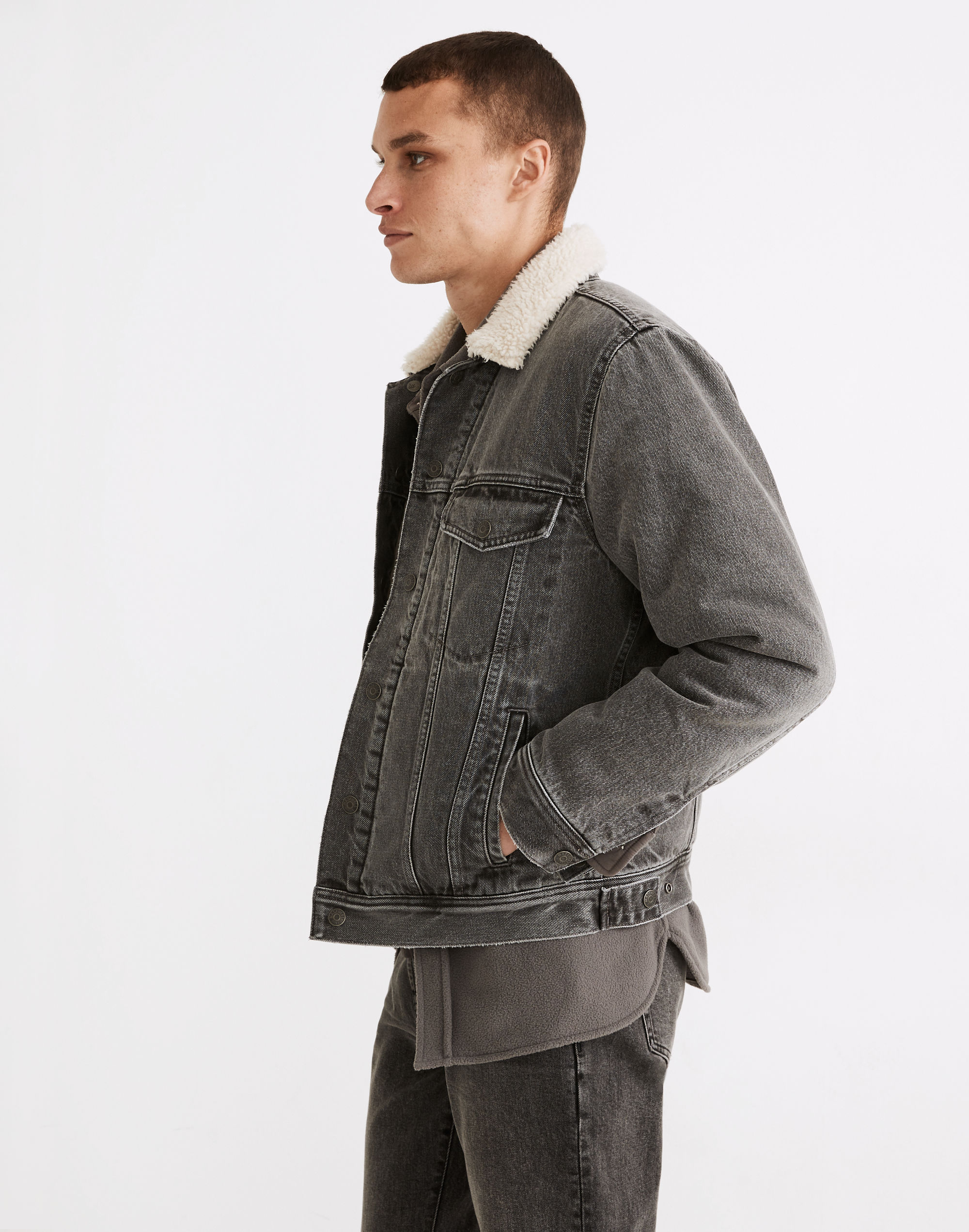 Sherpa Classic Jean Jacket in Moore Wash