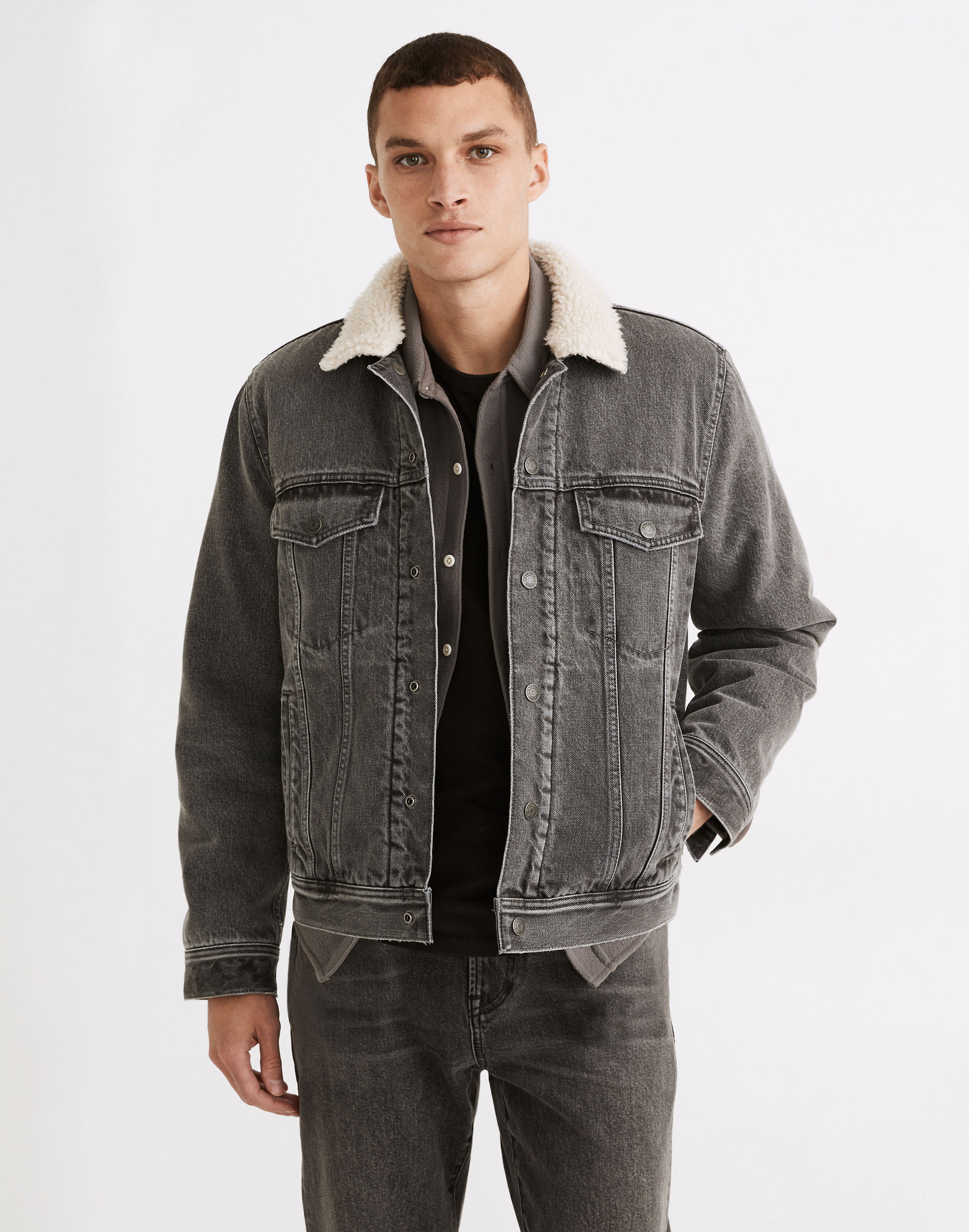 Sherpa Classic Jean Jacket in Moore Wash